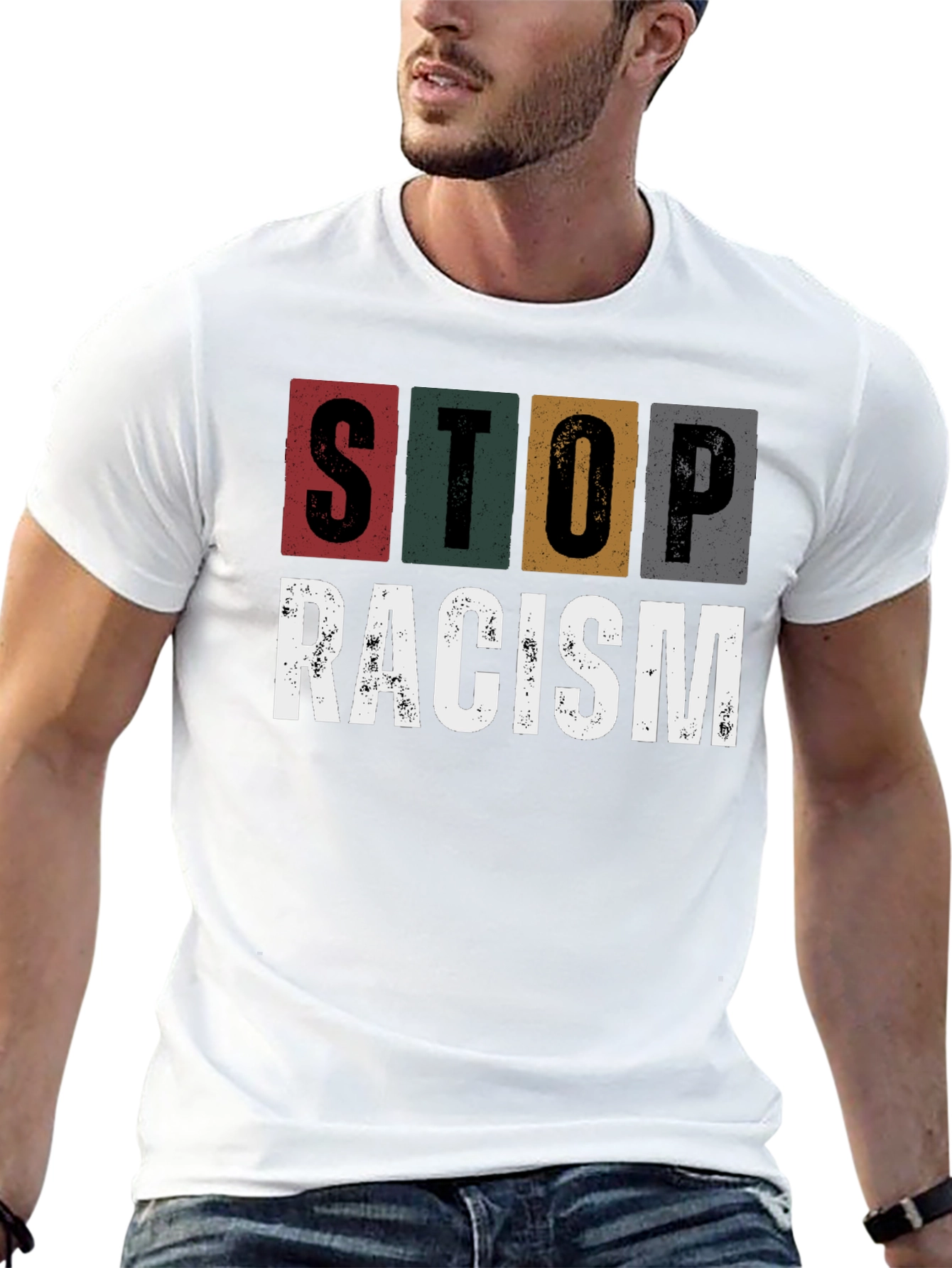 Stop Racism T-Shirt - Equality Advocate Tee