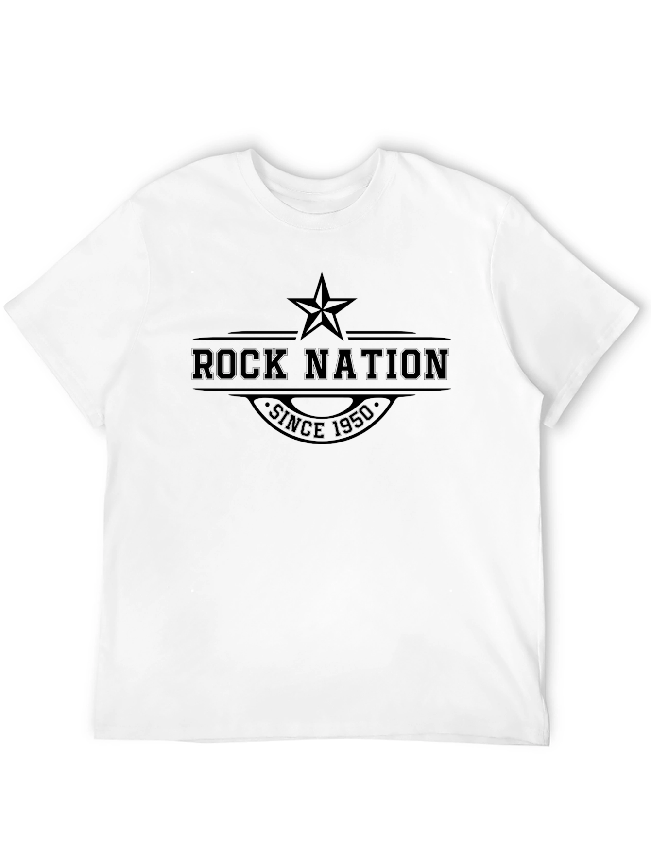 Rock Nation Since 1950 Black T-Shirt