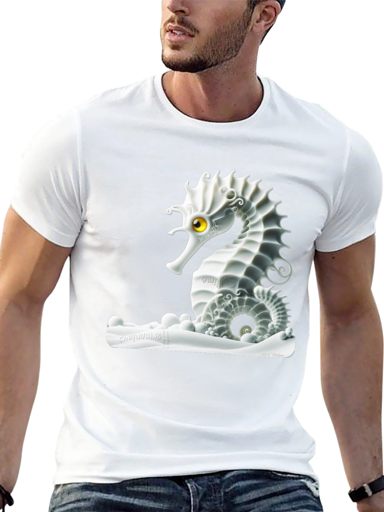 Seahorse Graphic T-Shirt - Unique Design