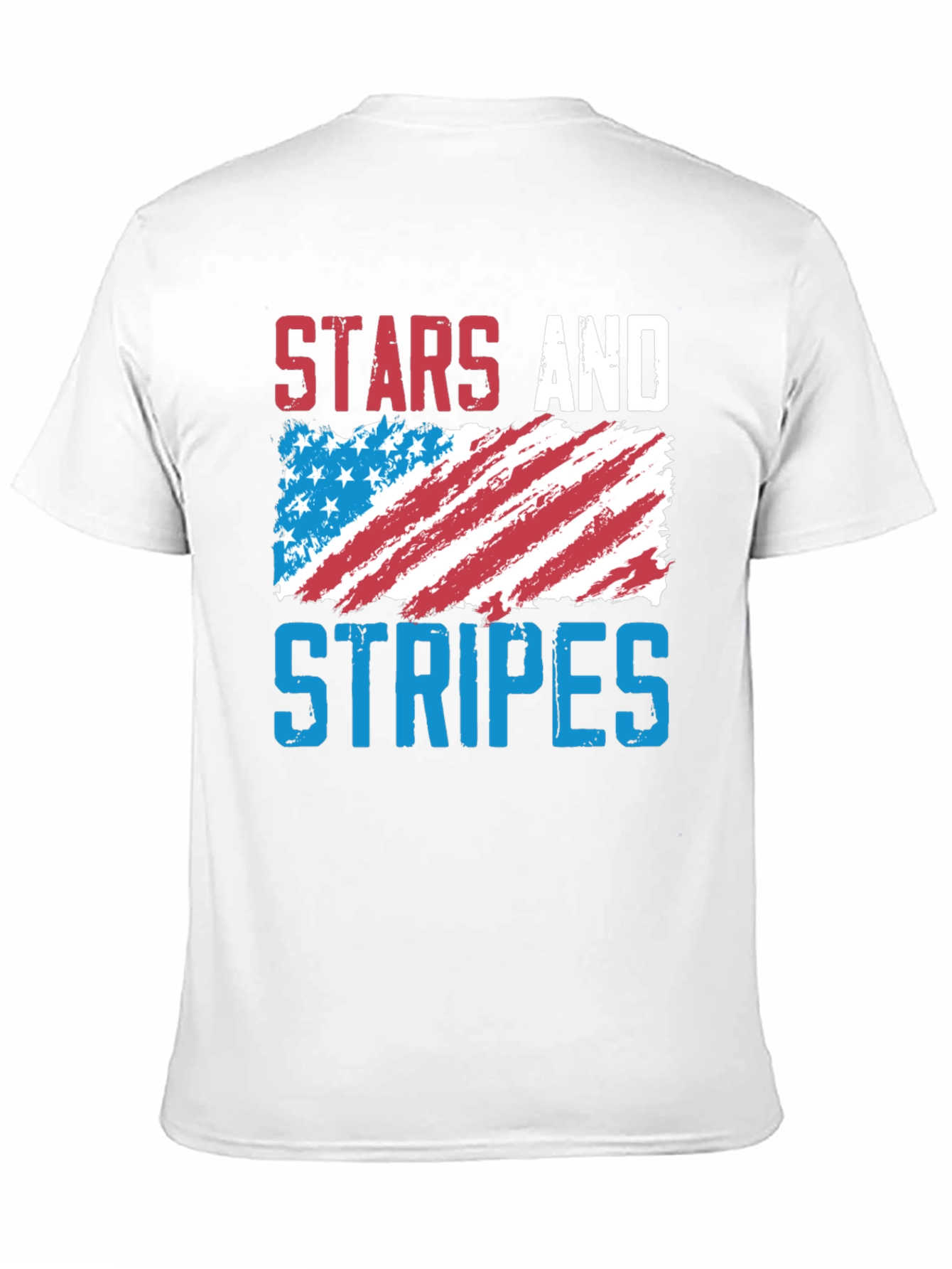 Stars and Stripes Graphic T-Shirt