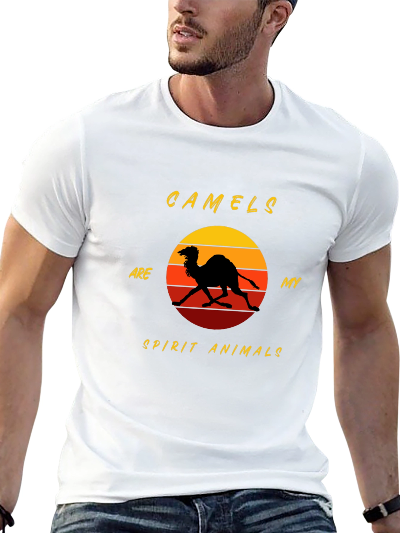 Camels Are My Spirit Animals Graphic Tee