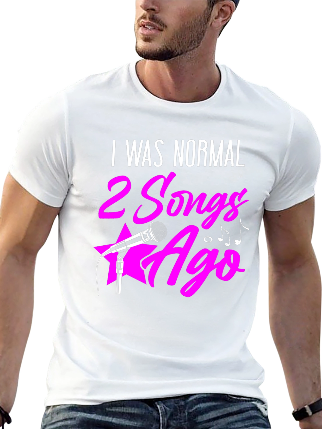 I Was Normal 2 Songs Ago Graphic Tee