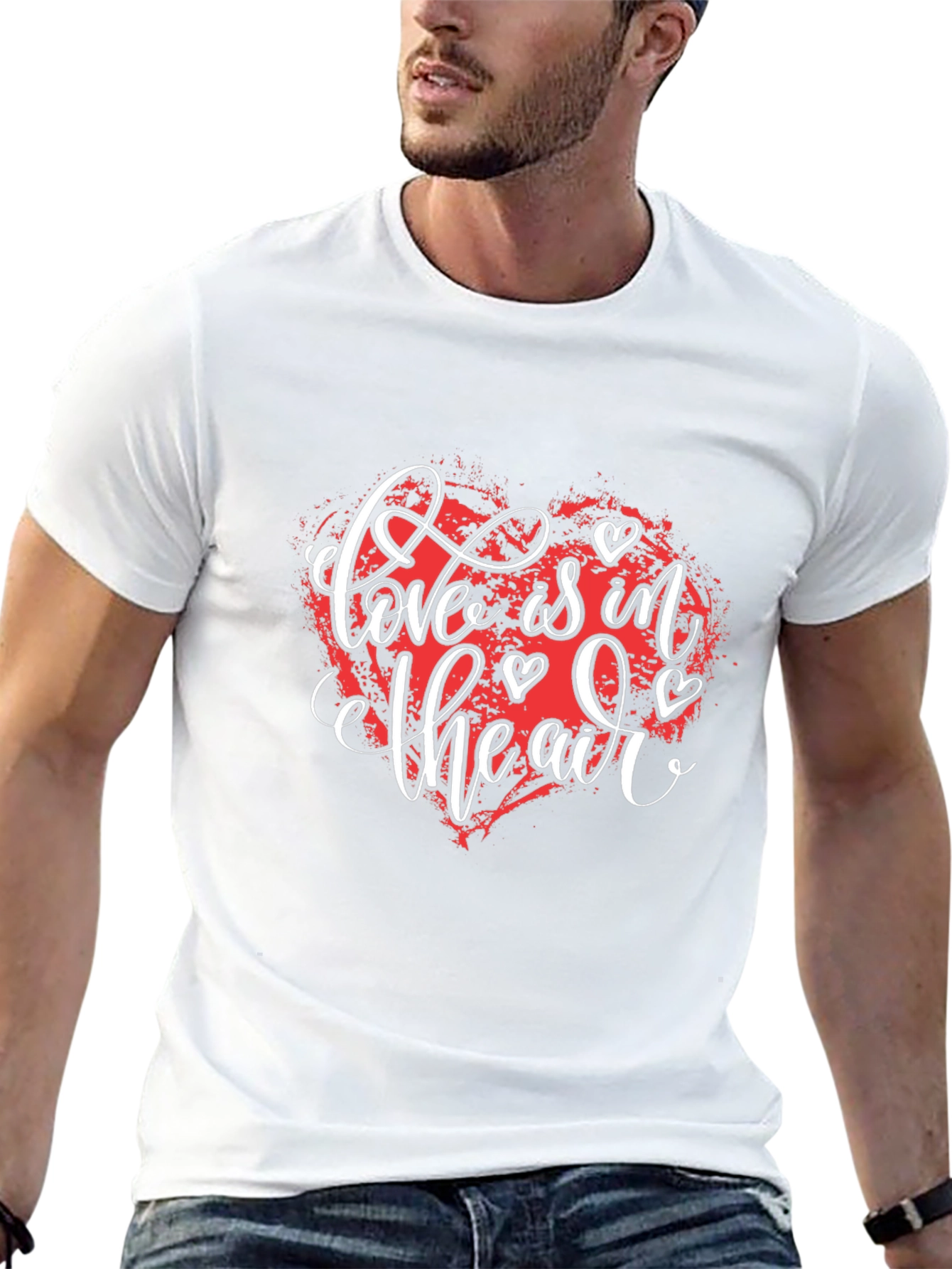 Love Is In The Air Valentines Day T-Shirt