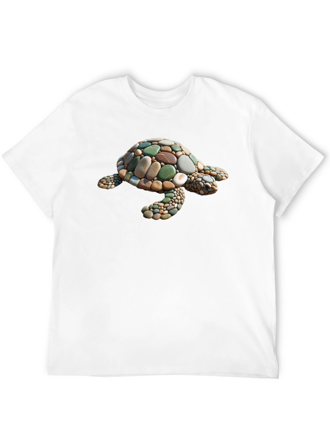 Turtle Rock Art Black T-Shirt