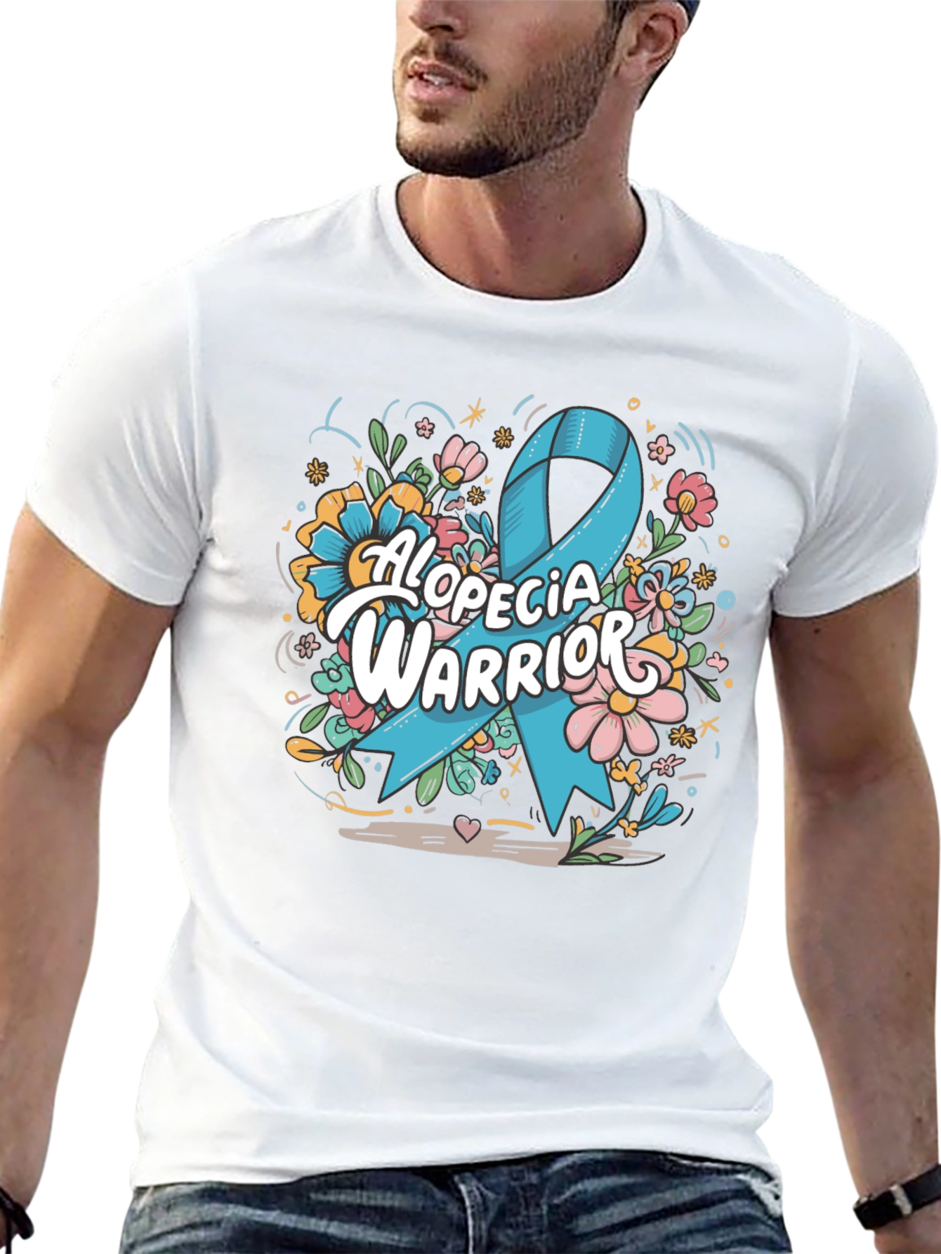 Alopecia Warrior Awareness T-Shirt - Unisex Design