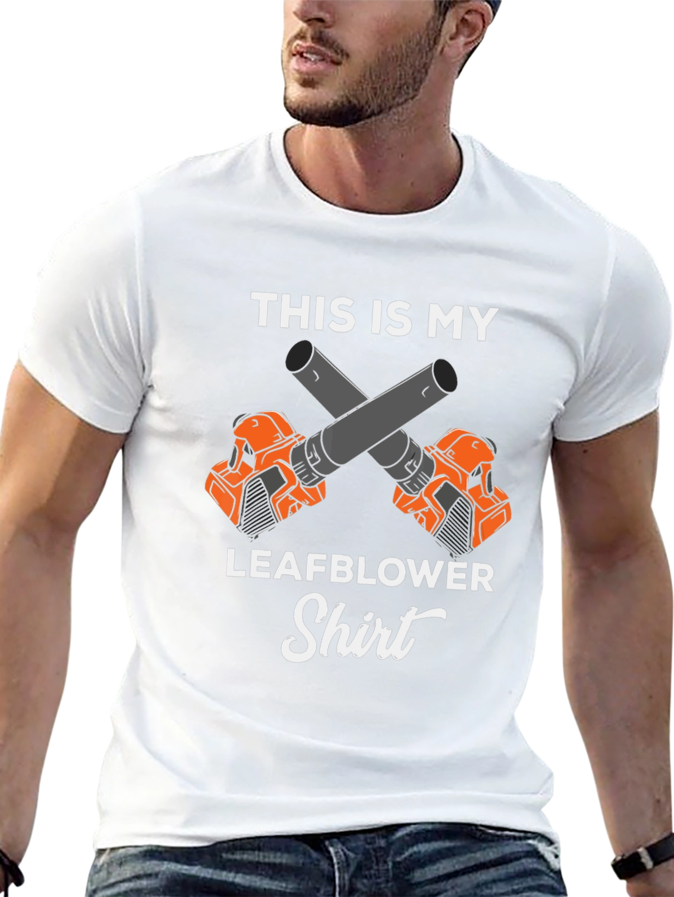 Leaf Blower T-Shirt - Funny Gardening Shirt