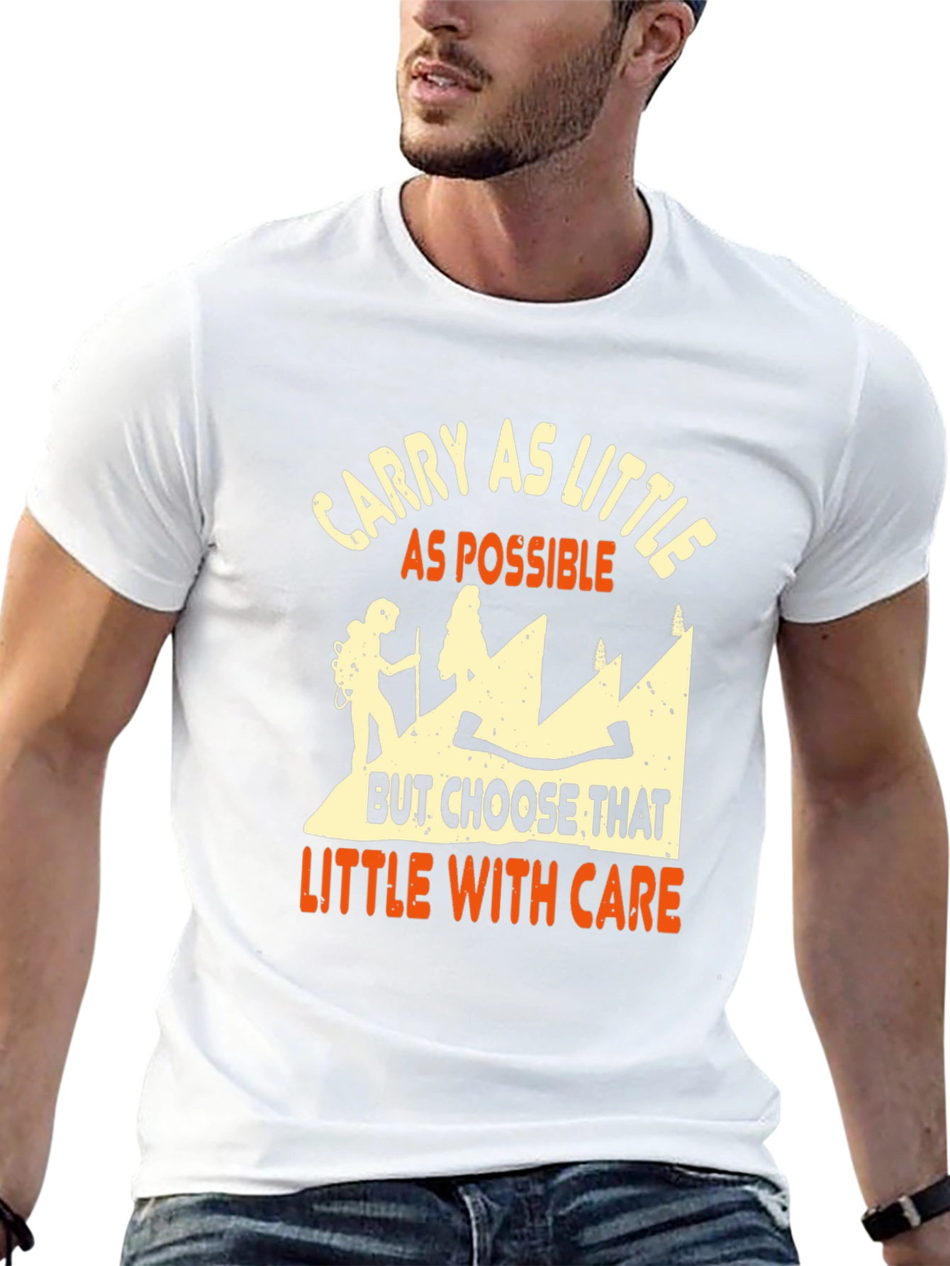 Carry As Little As Possible Hiking T-Shirt