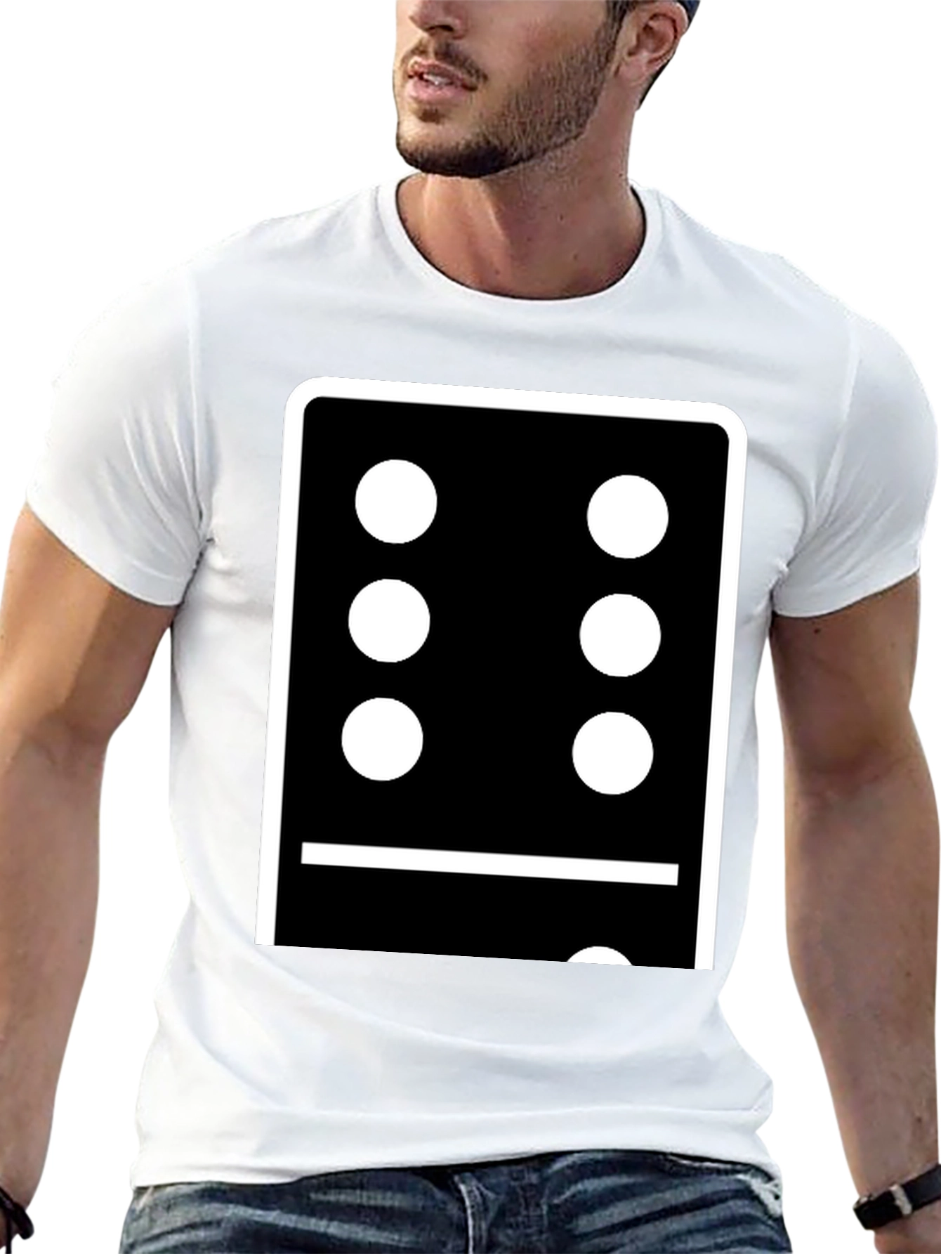 Domino Graphic Tee - Lucky Number Style