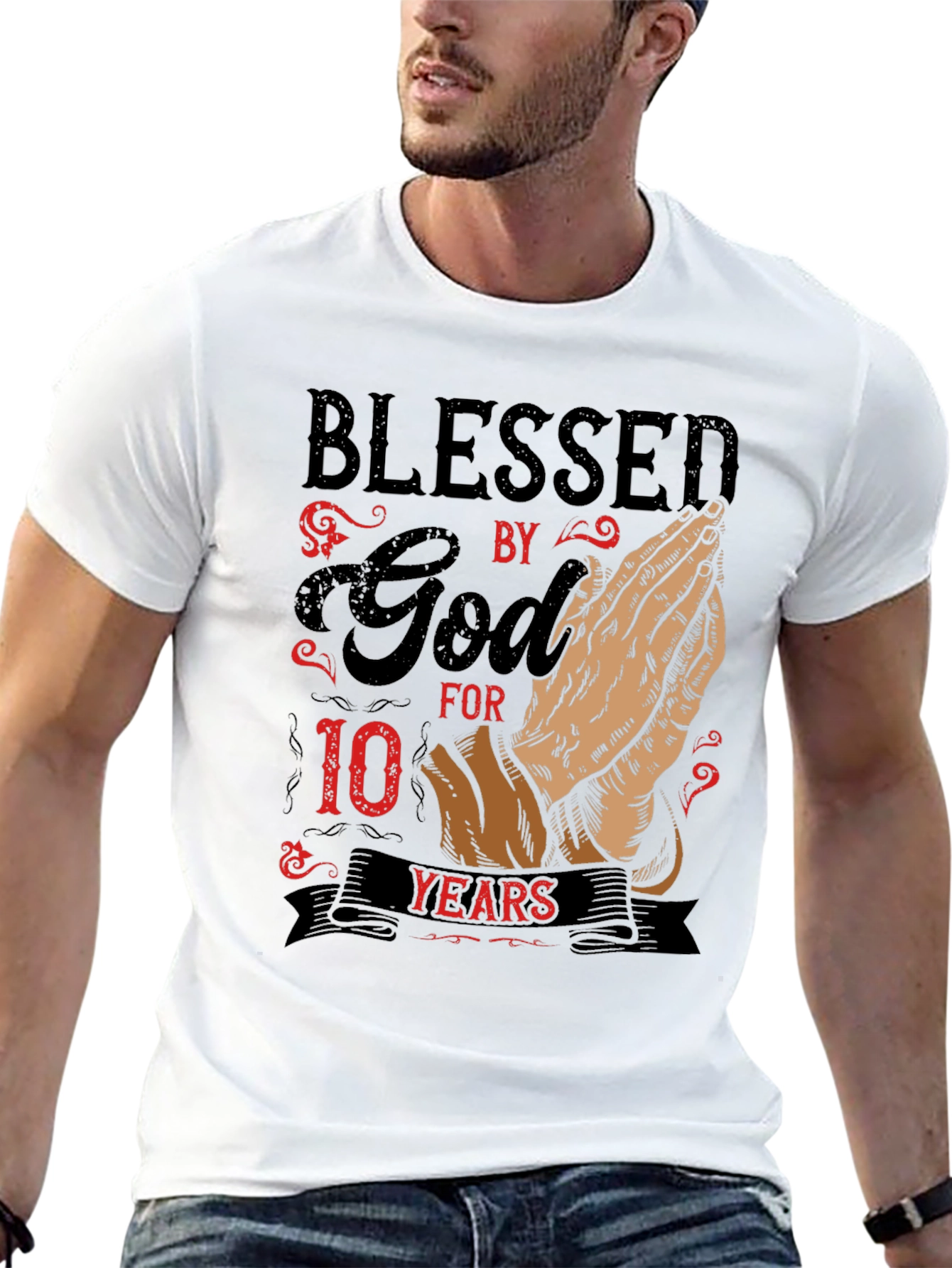 Blessed by God T-Shirt