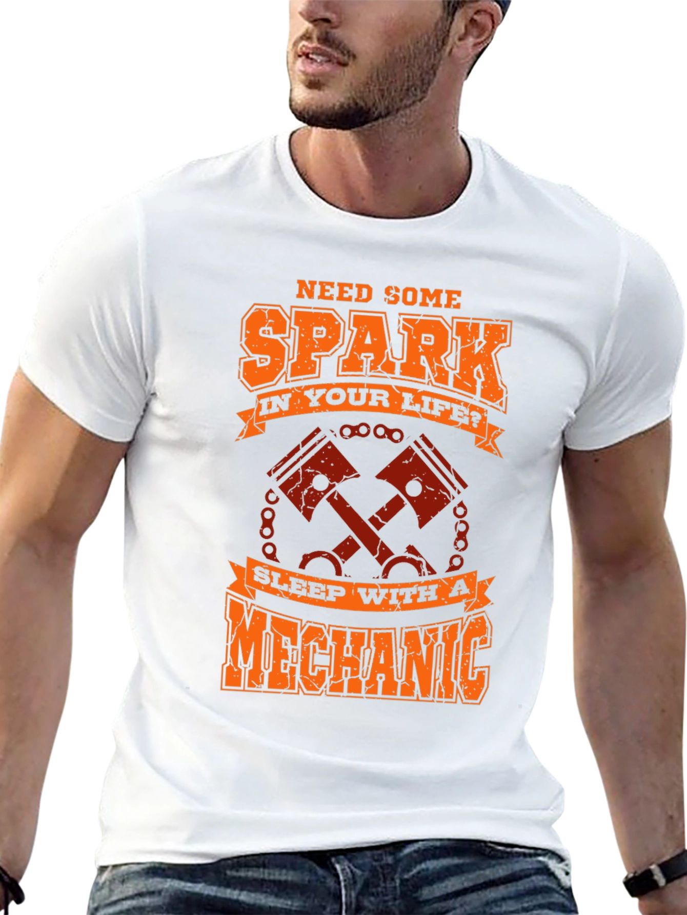 Need Some Spark? Mechanic T-Shirt