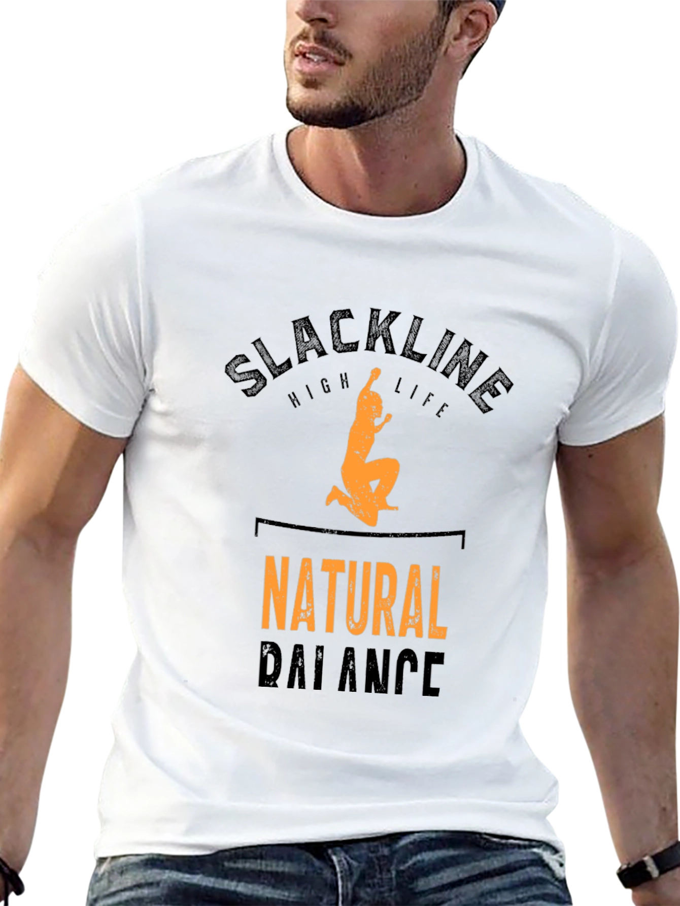 Slackline Natural Balance Graphic T-Shirt
