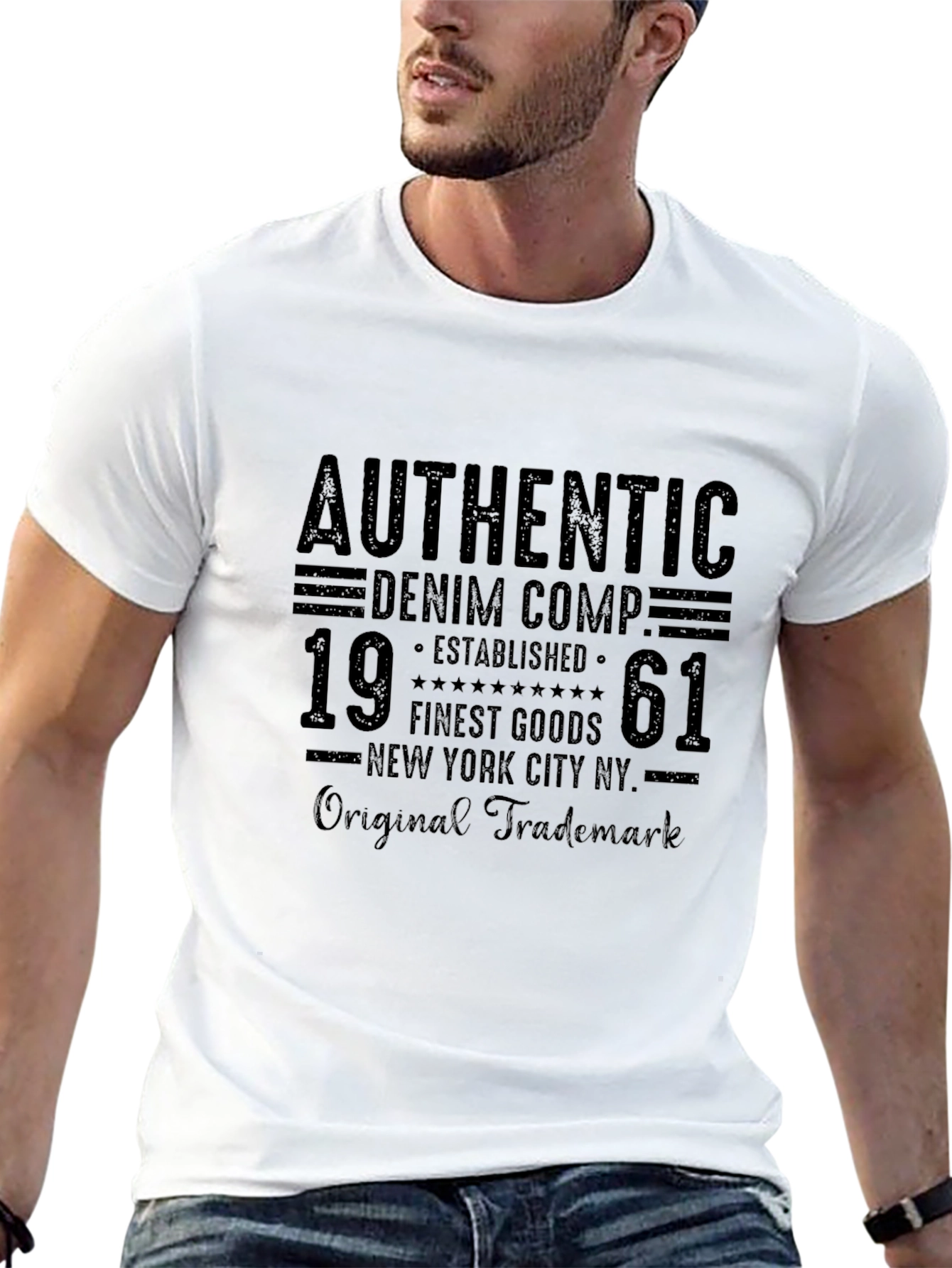 Authentic Denim Comp 1961 Graphic T-Shirt