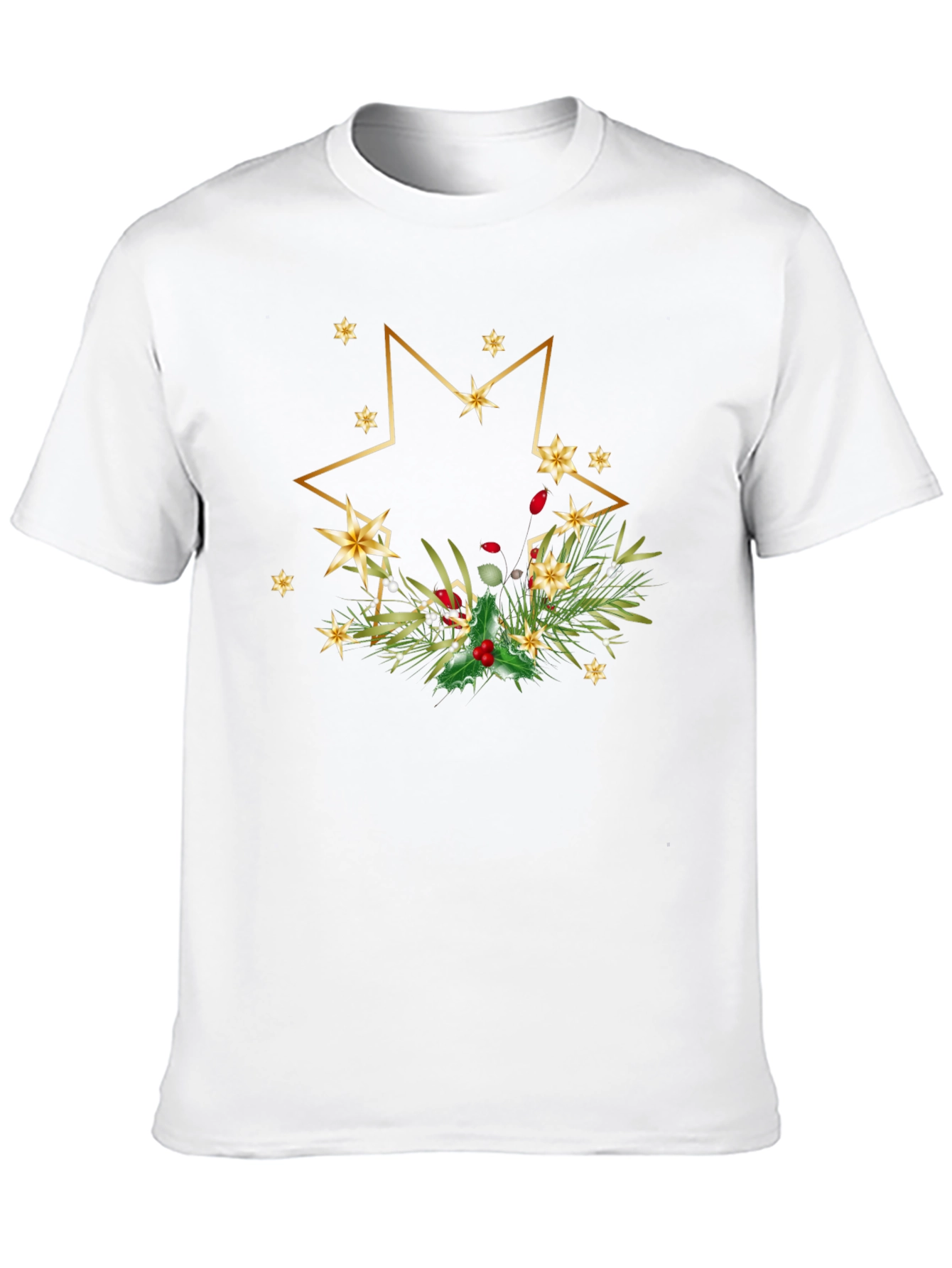 Festive Star Christmas T-Shirt