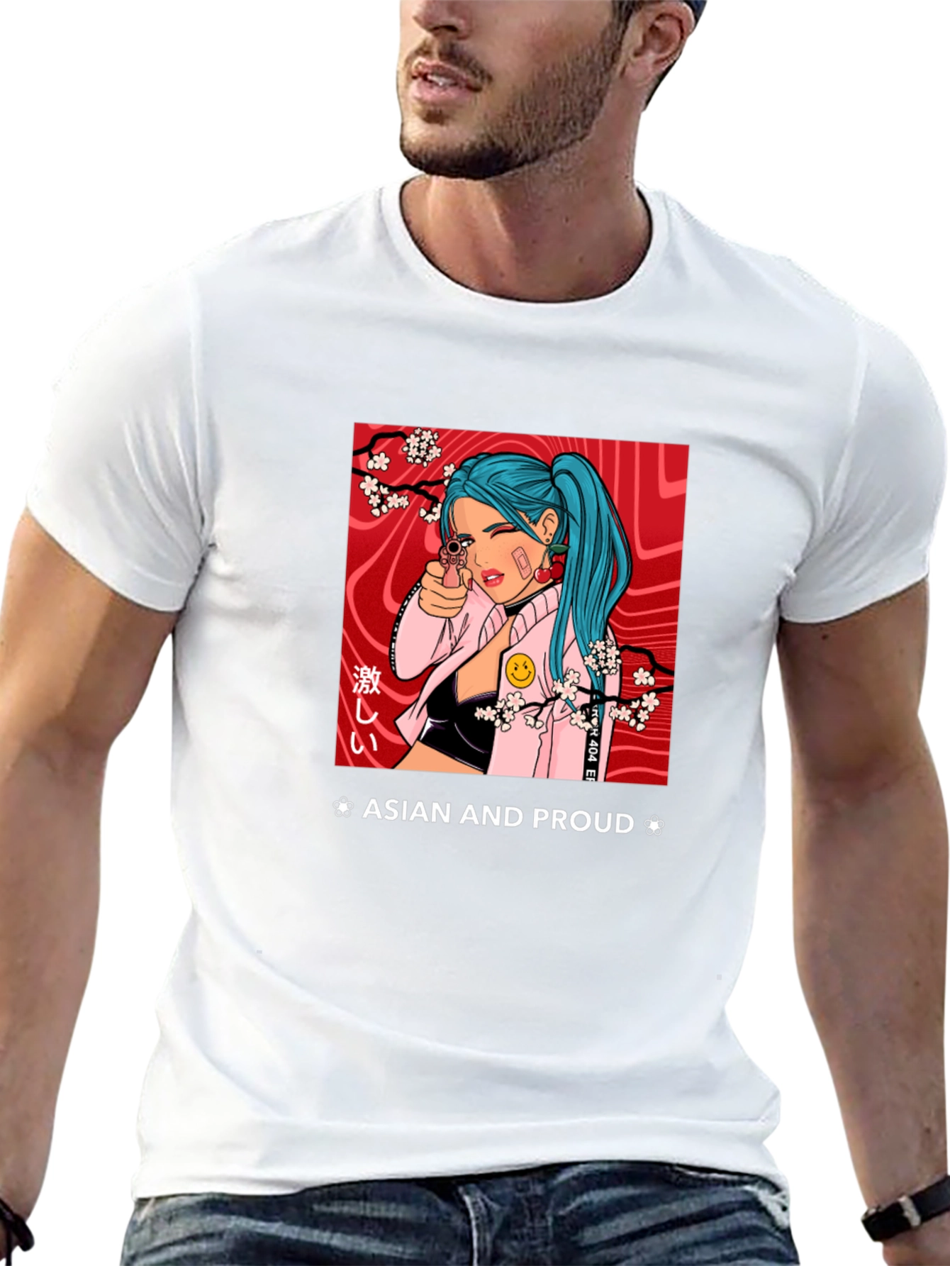 Asian & Proud Graphic T-Shirt