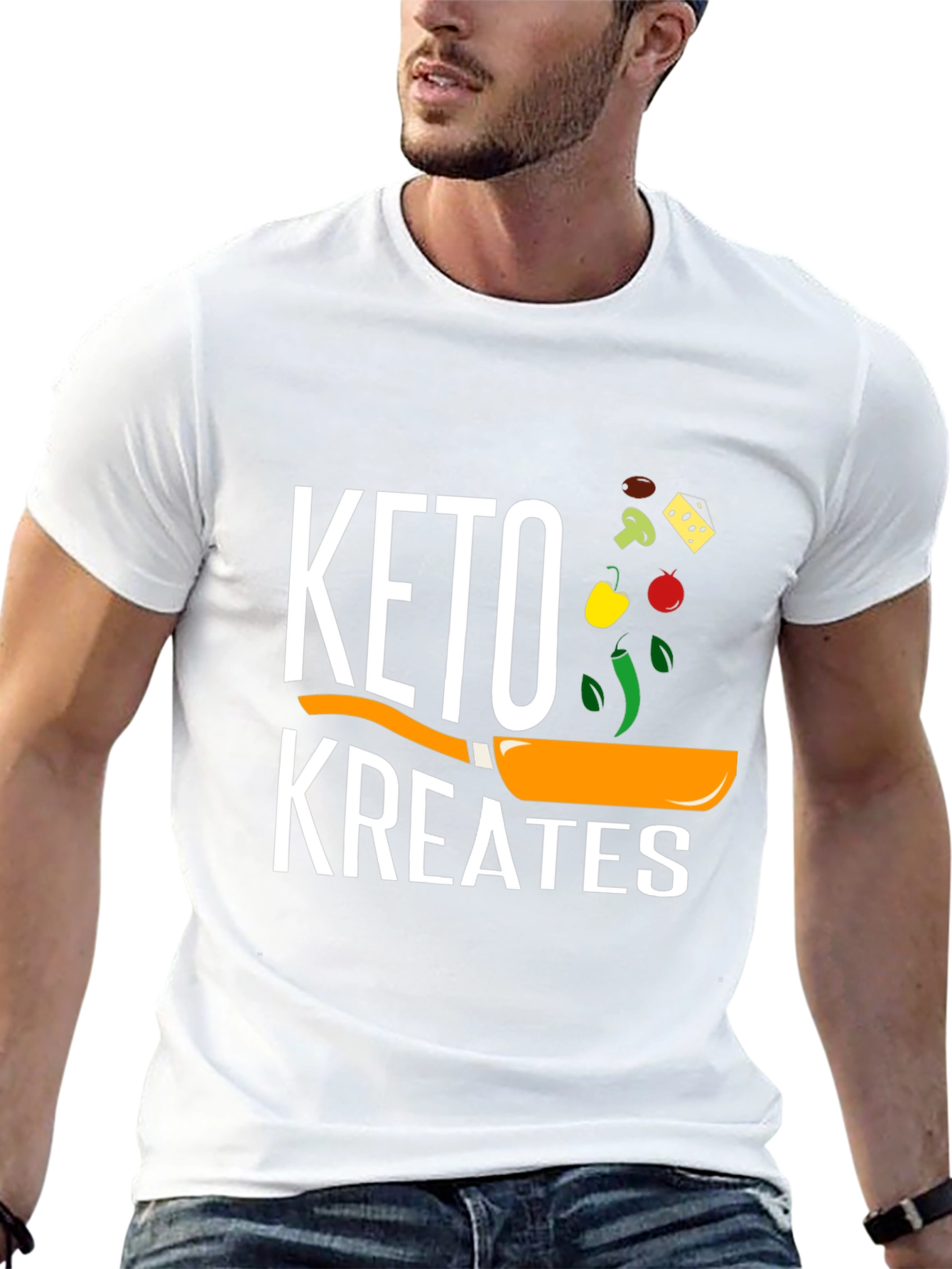 Keto Kreates Graphic T-Shirt - Black