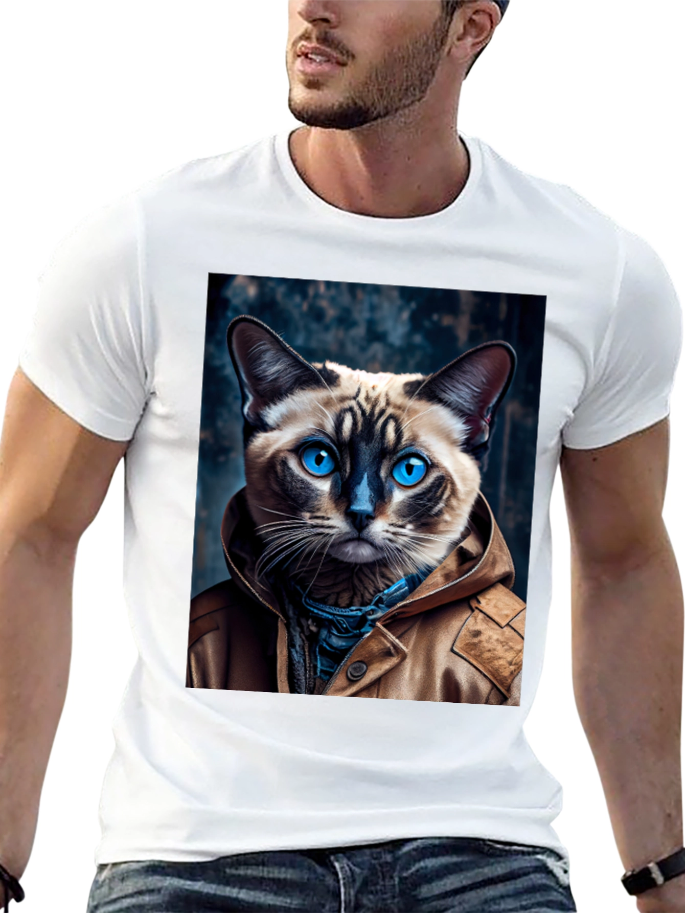 Cool Cat T-Shirt: Feline Fashion Statement
