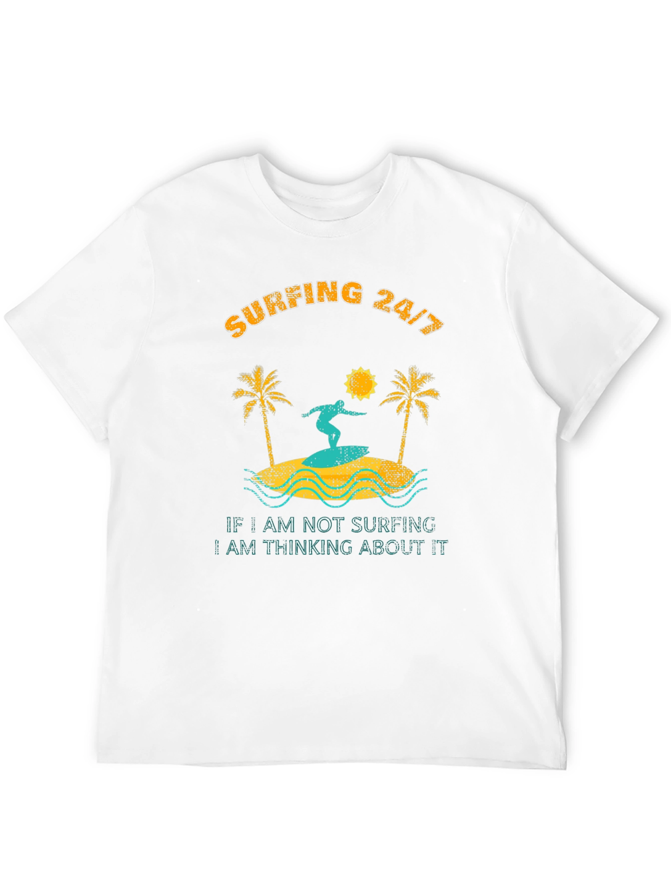 Surfing 24/7 Graphic Tee