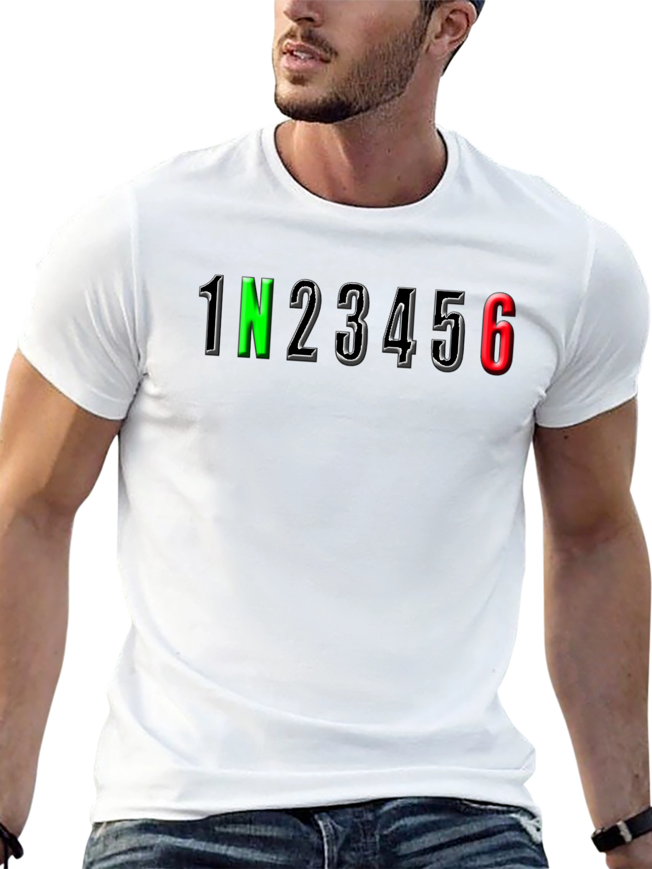 Motorcycle Gear Shift Pattern T-Shirt