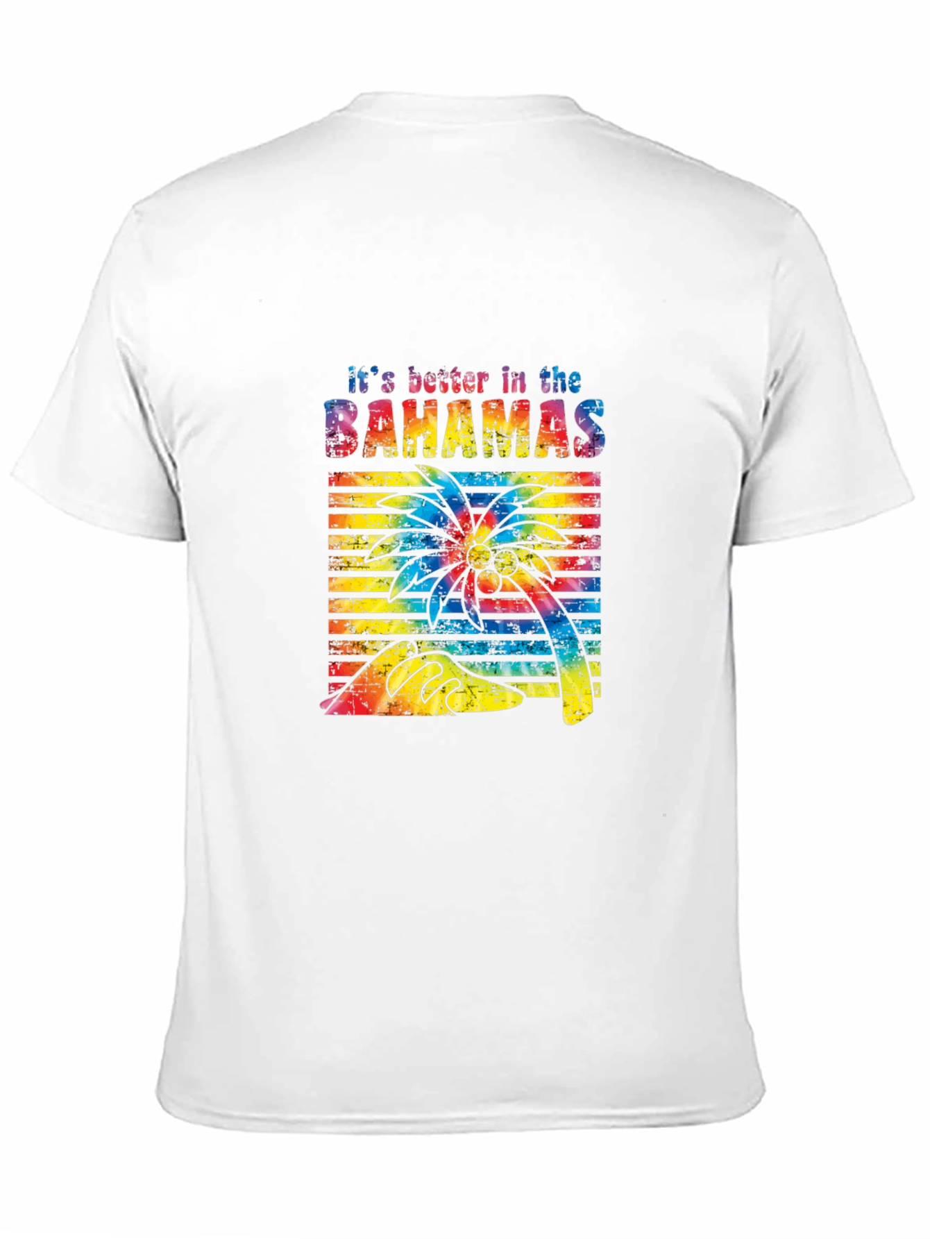 Bahamas Tie Dye T-Shirt - Island Style