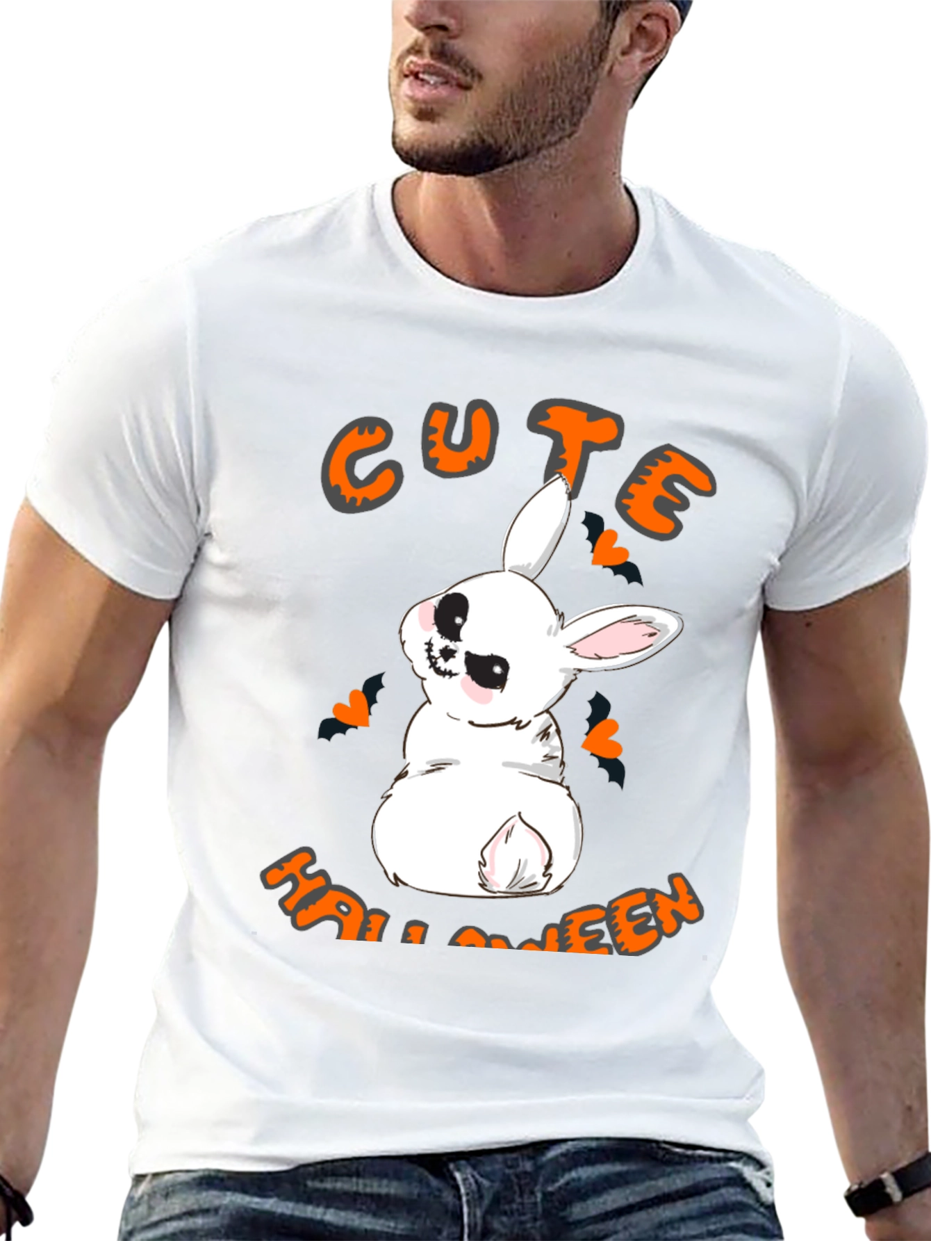 Cute Halloween Bunny T-Shirt