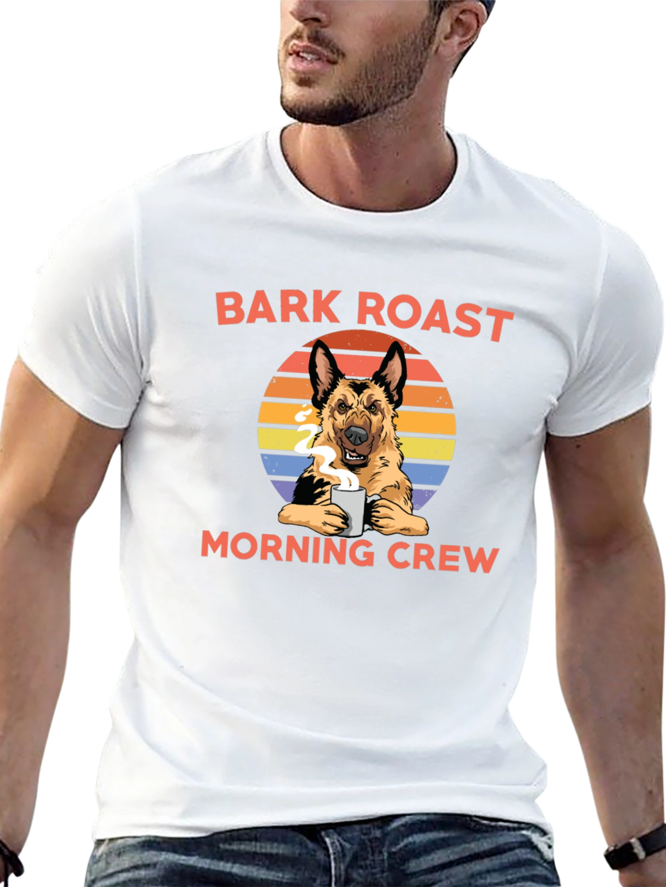 Bark Roast Morning Crew Graphic Tee