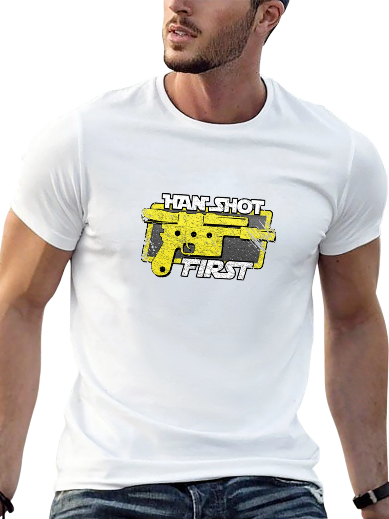 Han Shot First T-Shirt - Graphic Tee