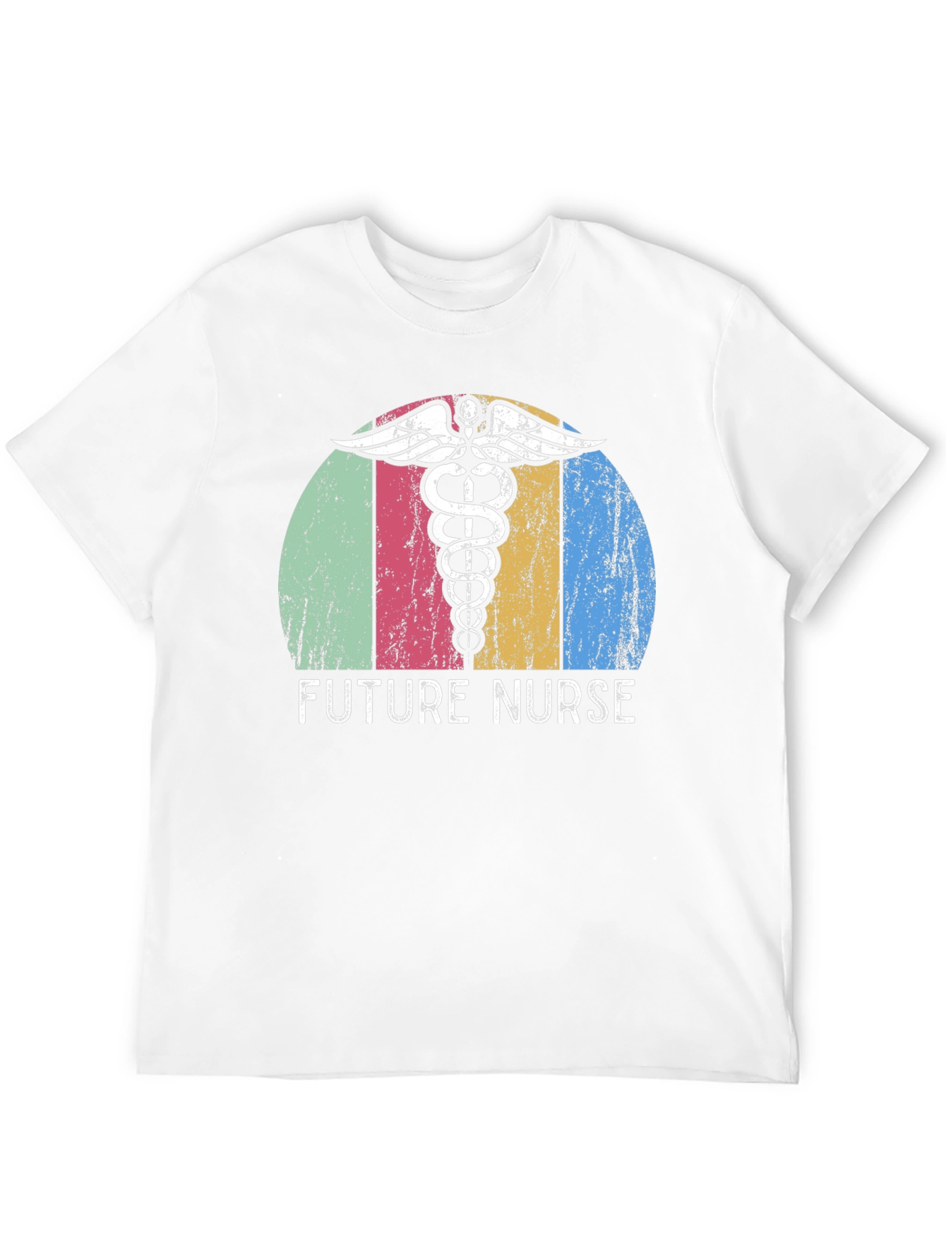 Future Nurse Graphic Tee - Black Cotton