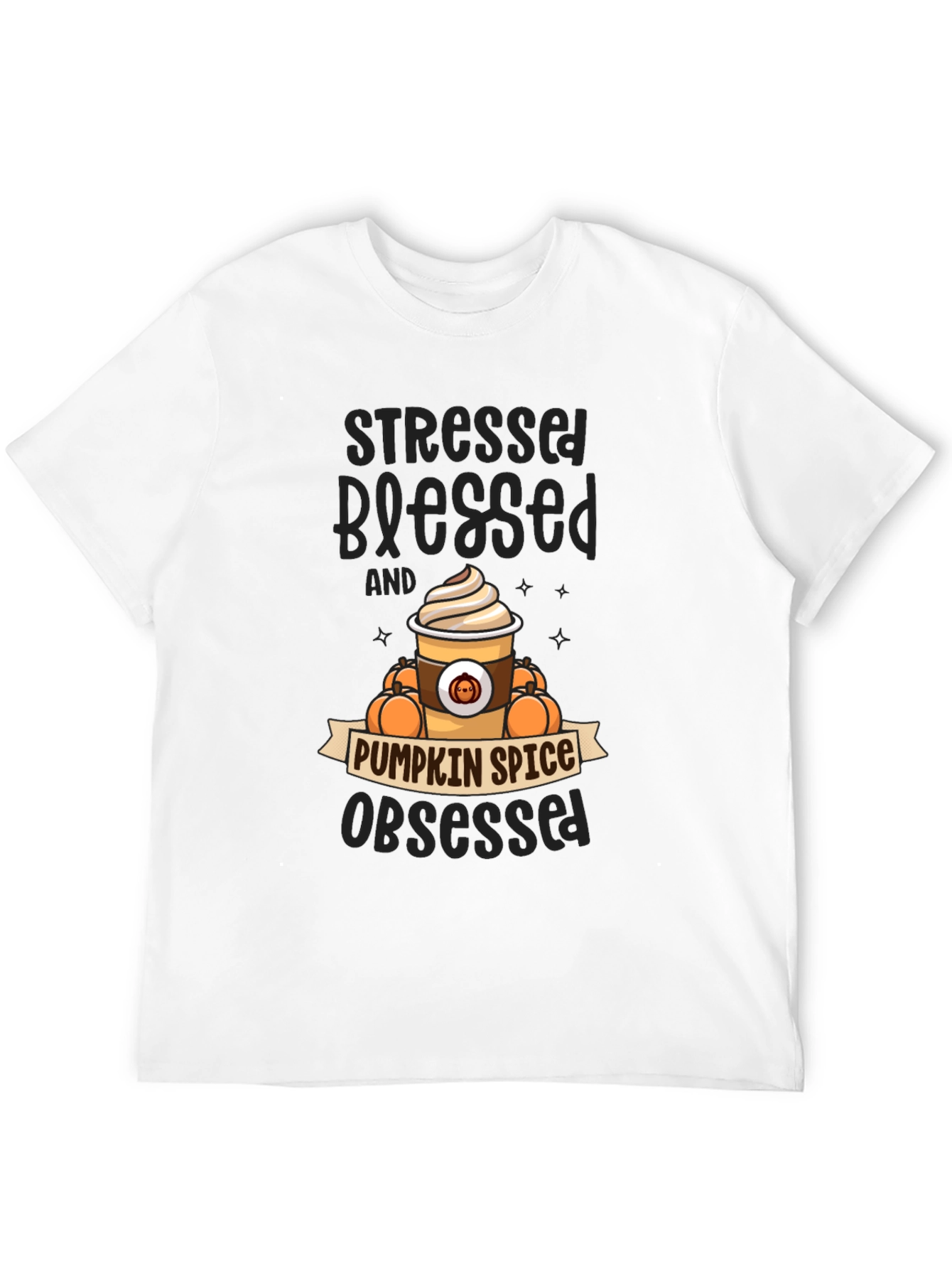 Pumpkin Spice Obsessed Graphic Tee - Fall Vibes