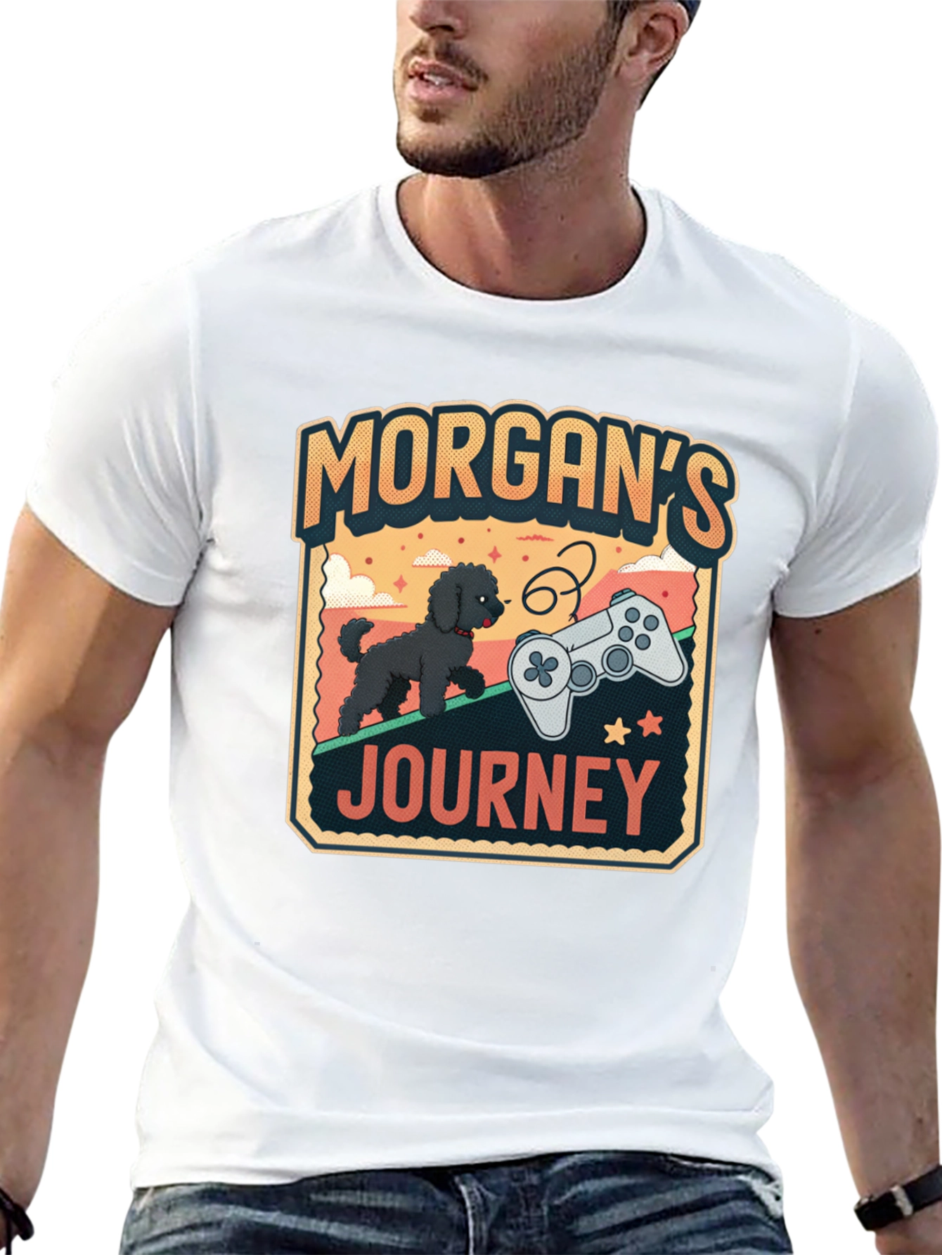 Morgans Journey Gaming T-Shirt - Black Cotton Tee
