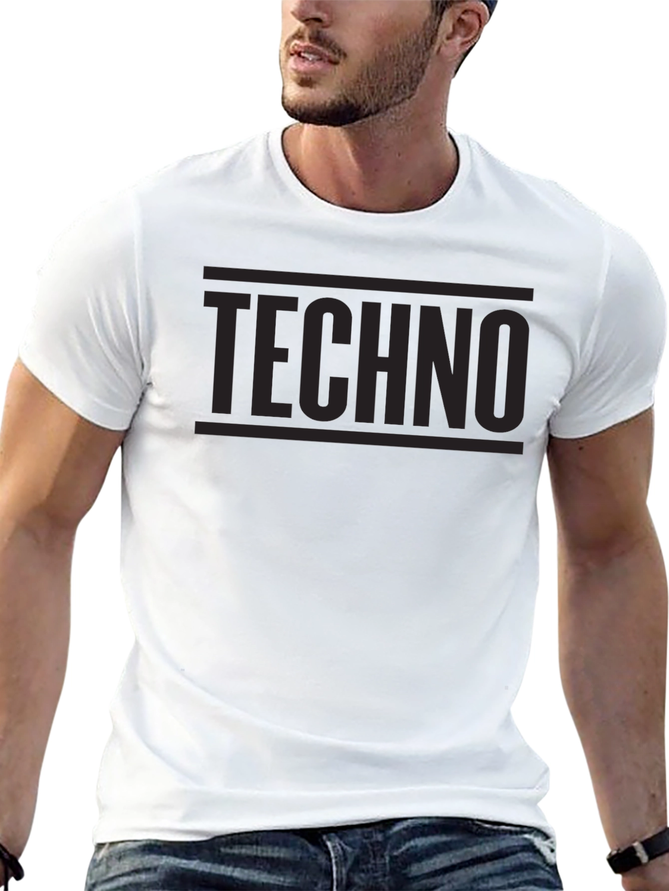 Techno Music T-Shirt - Graphic Design Tee