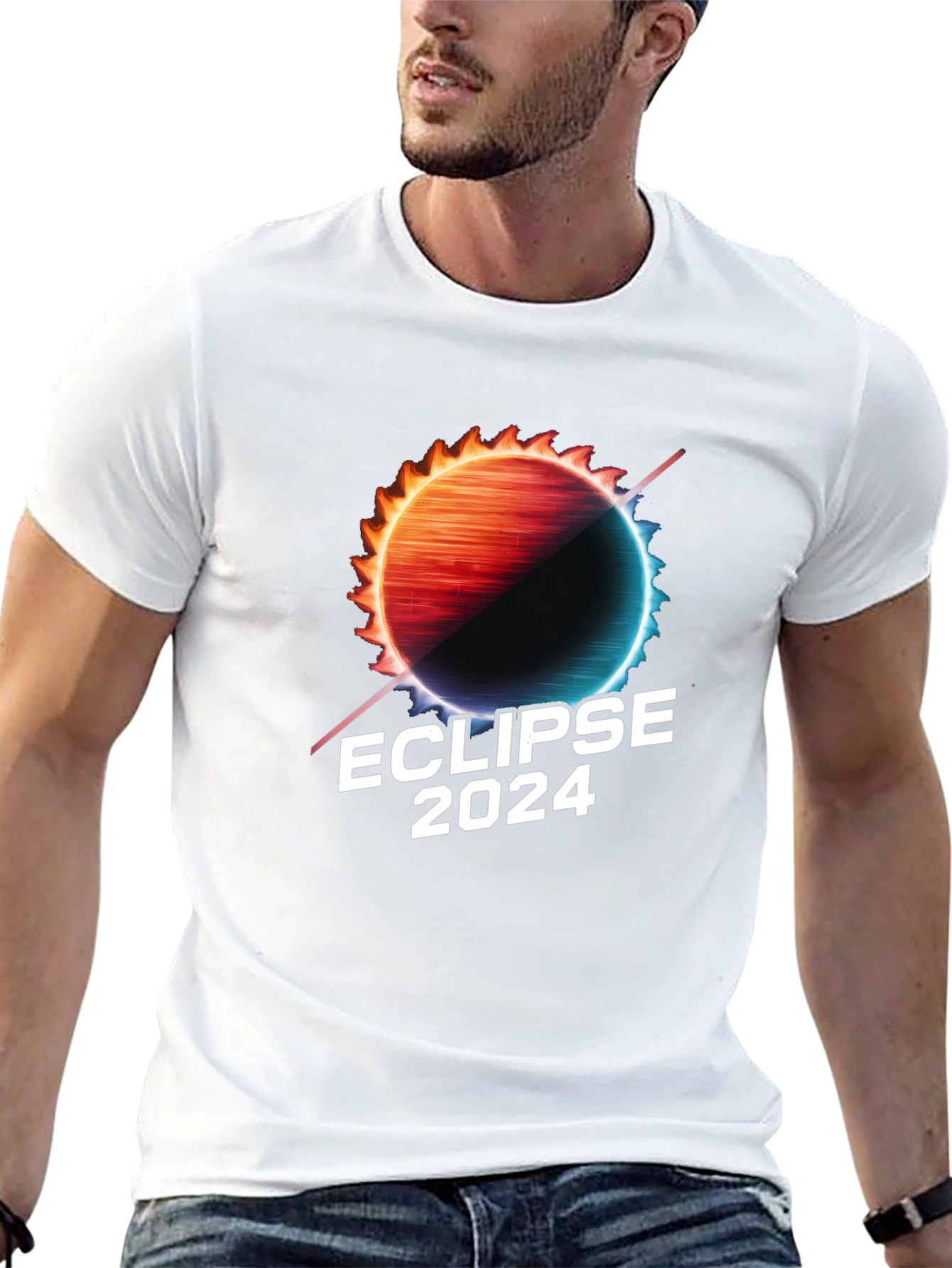 Eclipse 2024 T-Shirt - Solar Event Commemorative Tee