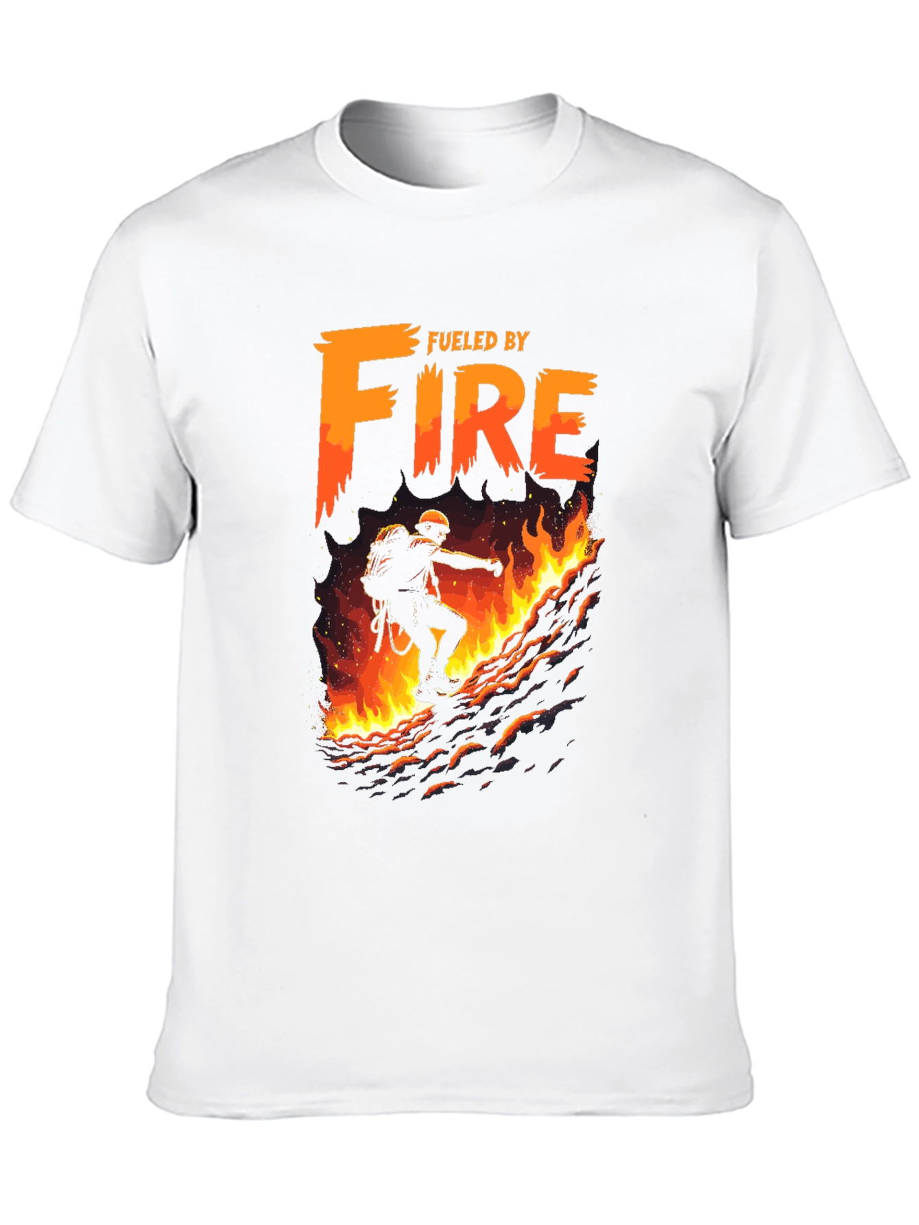 Fueled By Fire Graphic T-Shirt
