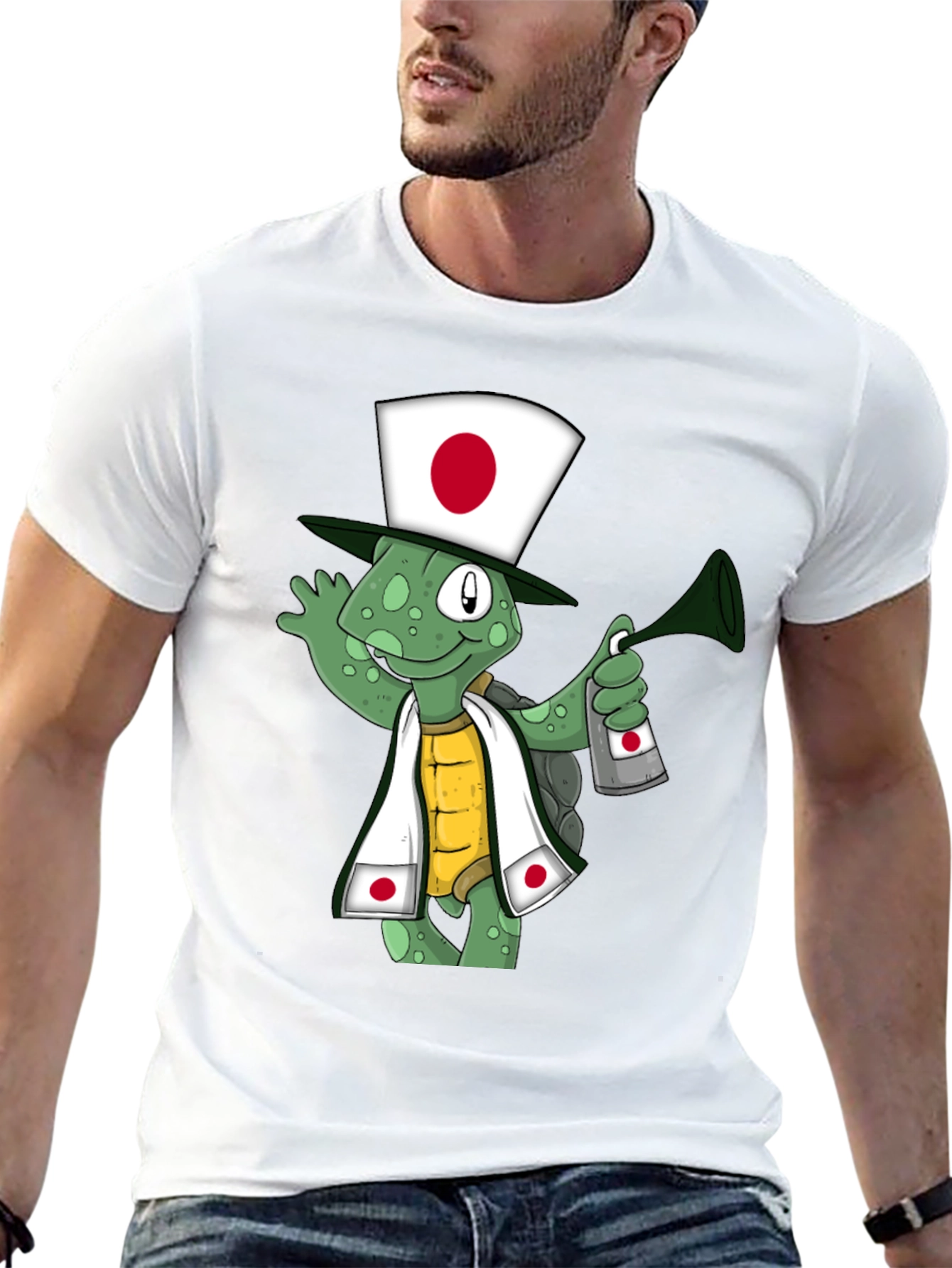 Festive Turtle Graphic Tee