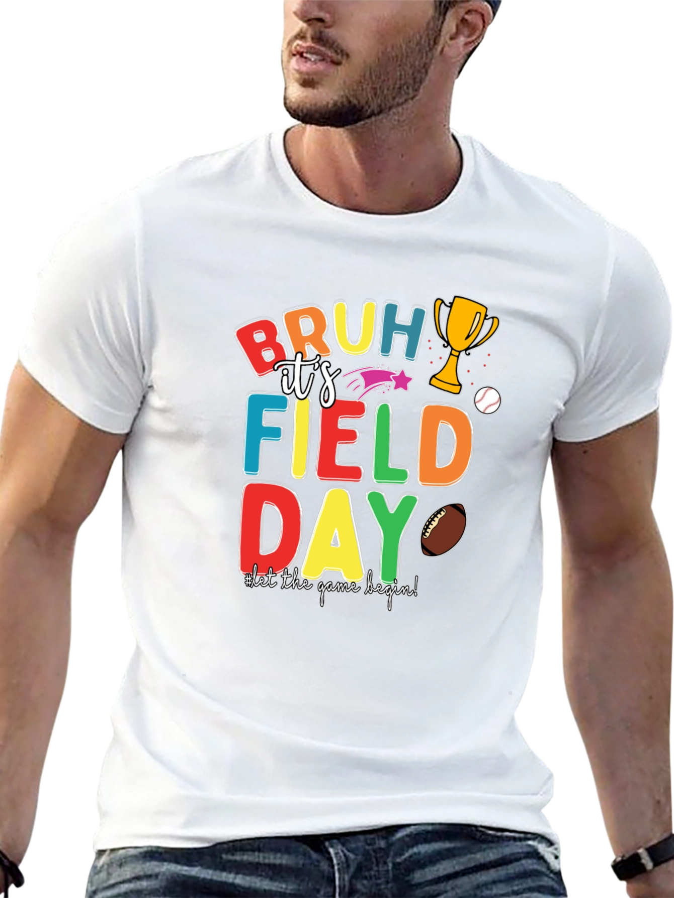 Bruh Its Field Day Graphic Tee