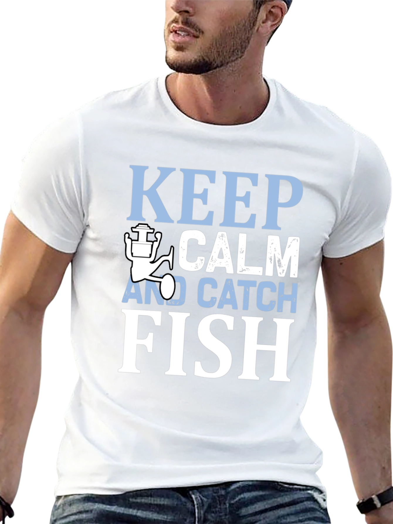 Keep Calm and Catch Fish T-Shirt