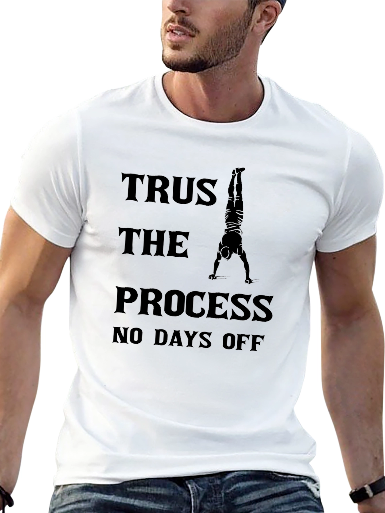 Trust the Process Graphic Tee - No Days Off