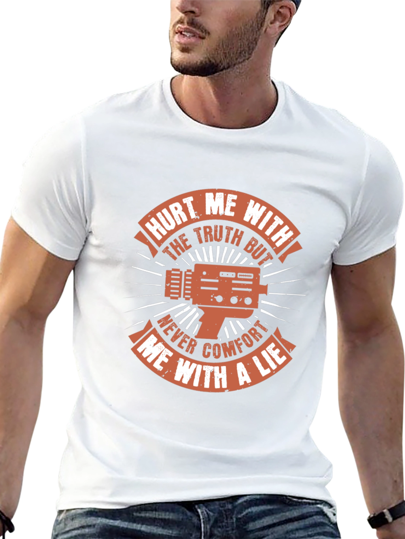 Hurt Me With The Truth Black T-Shirt
