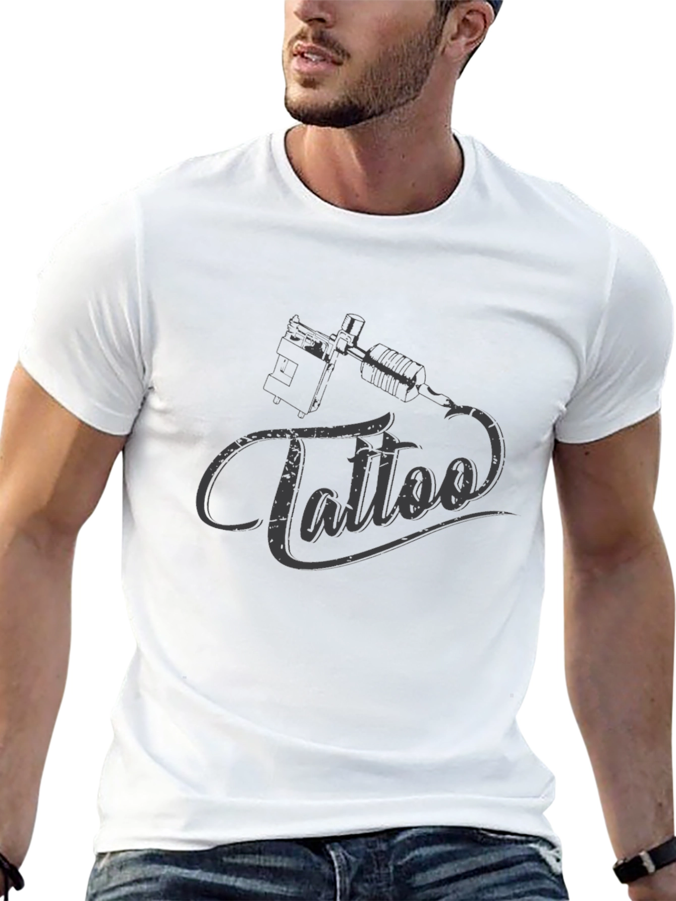 Tattoo Artist Black Graphic Tee