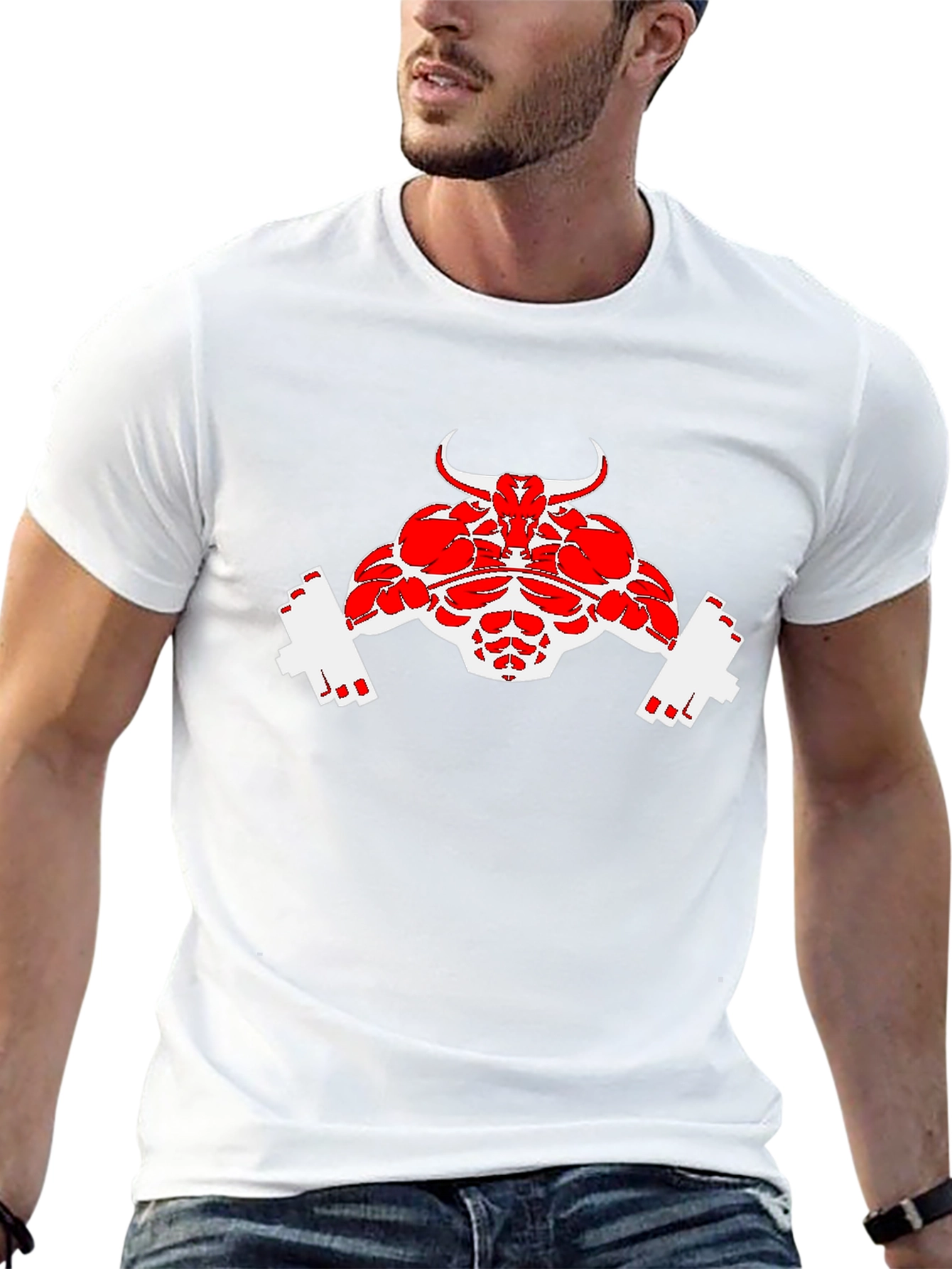 Muscle Bull Black T-Shirt