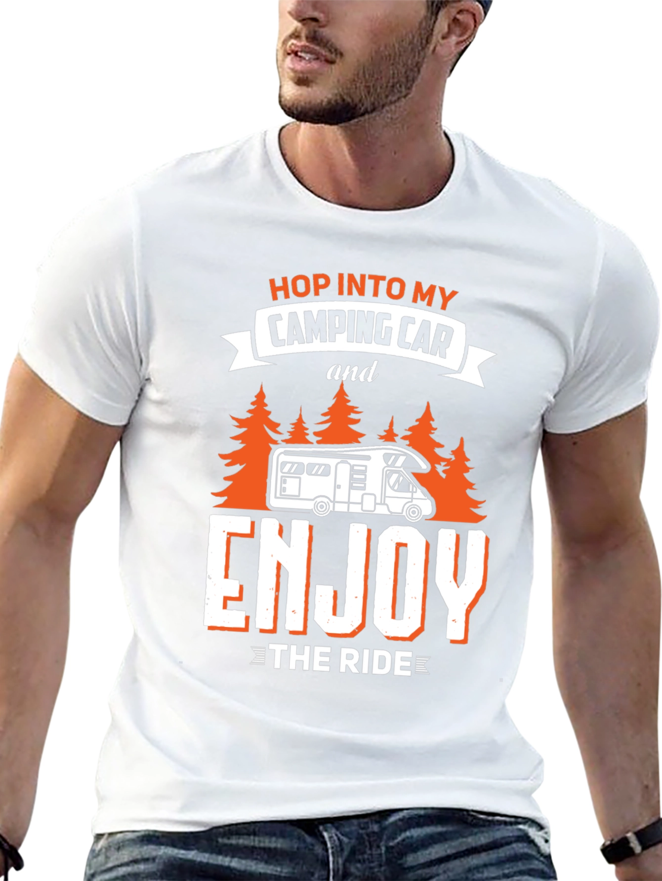 Camping Car Graphic T-Shirt