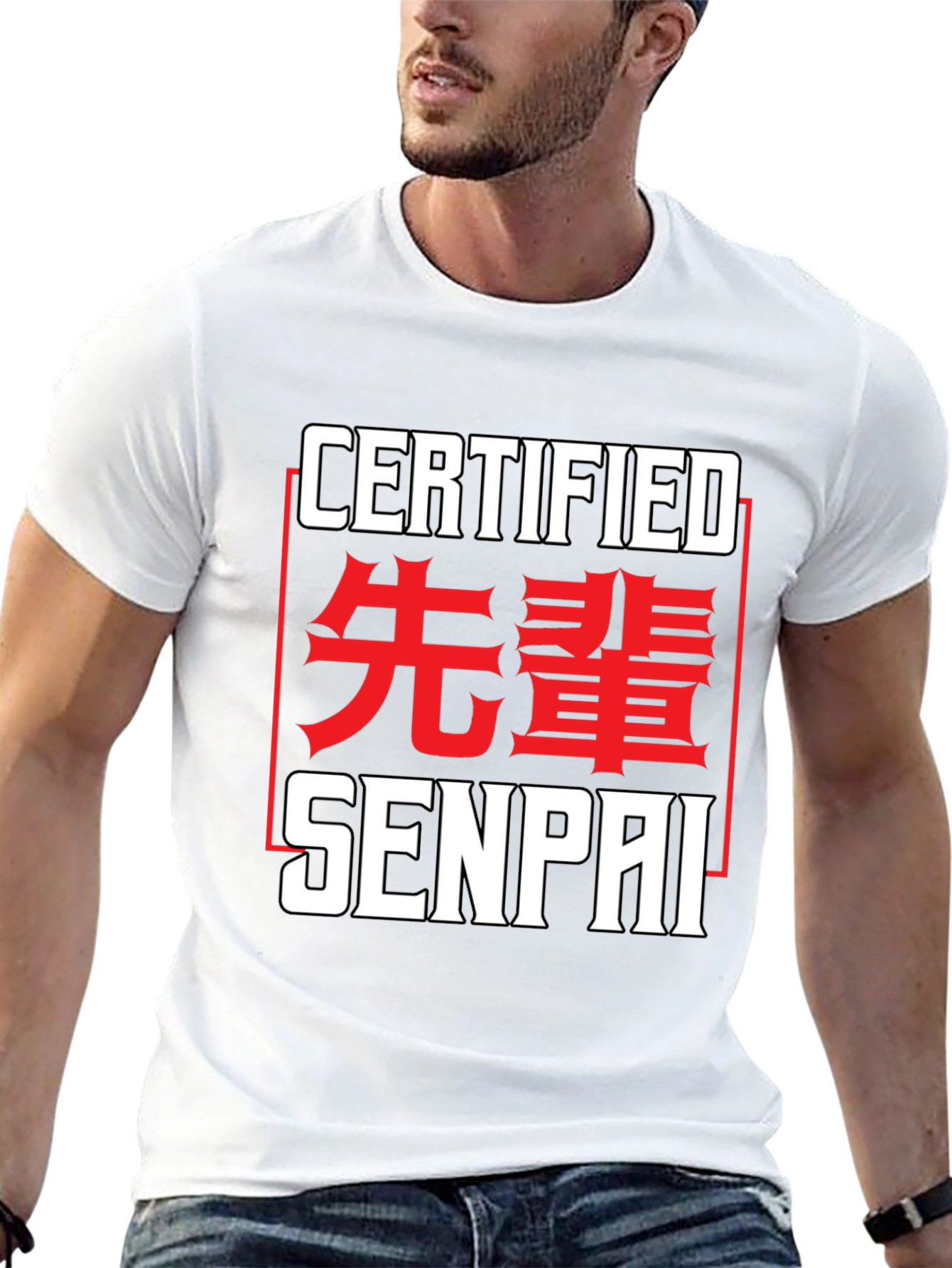 Certified Senpai T-Shirt - Anime Inspired Tee