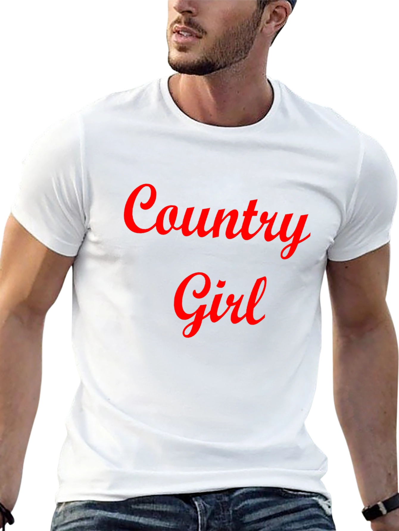 Country Girl Graphic Tee - Black