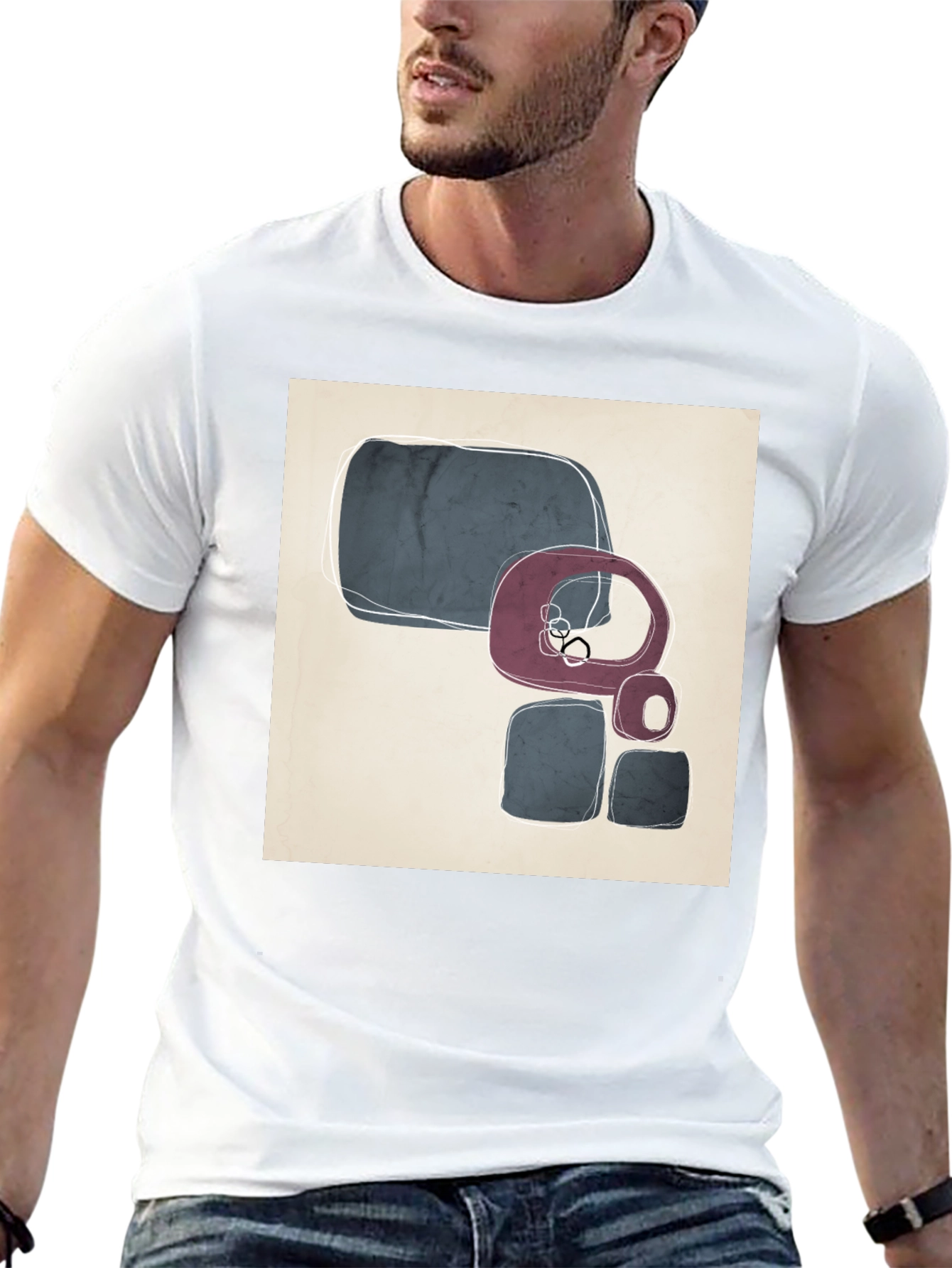 Abstract Geometric T-Shirt