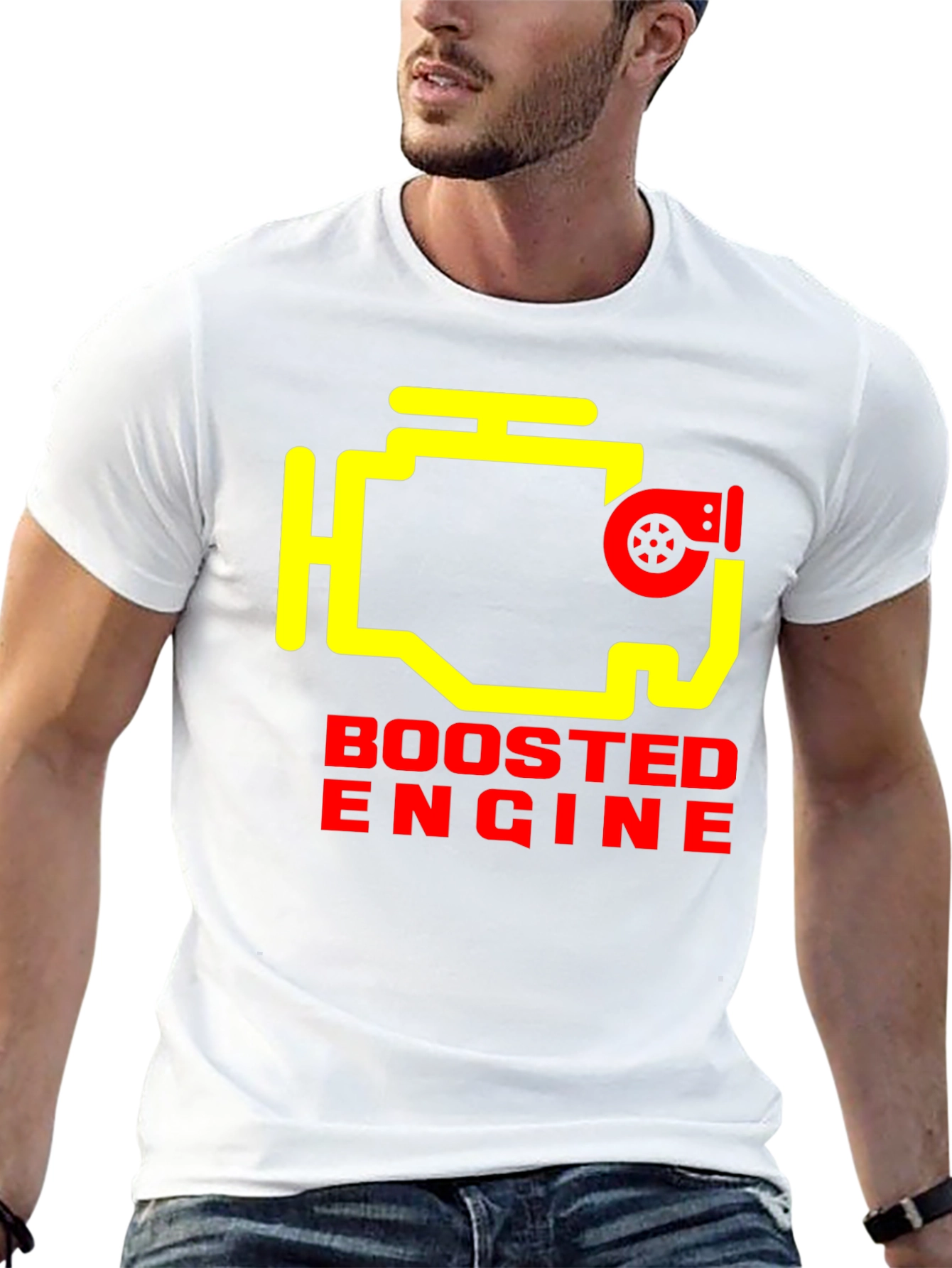 Boosted Engine Graphic Tee - Black