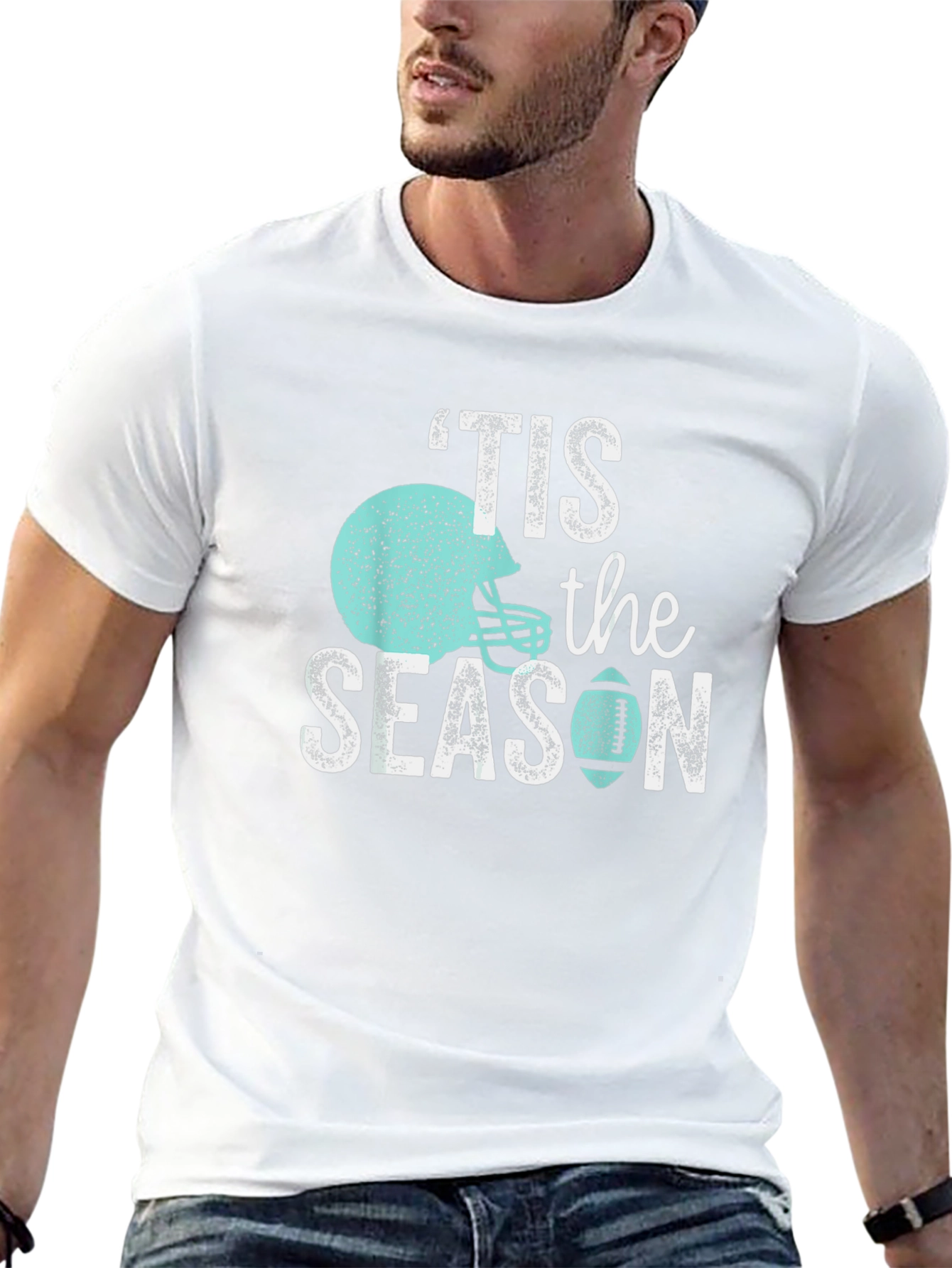 Tis The Season Football T-Shirt
