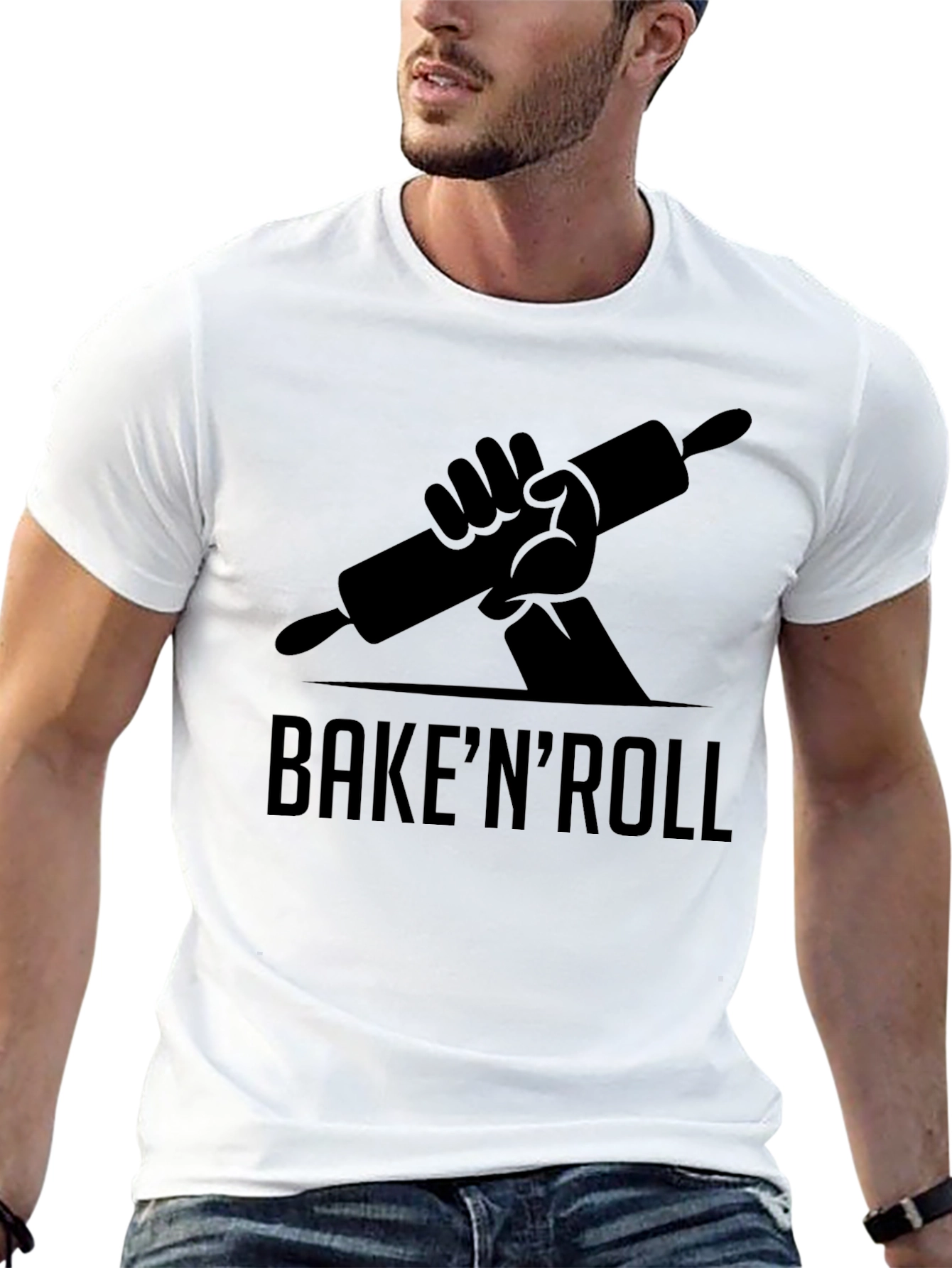 BakenRoll Black T-Shirt