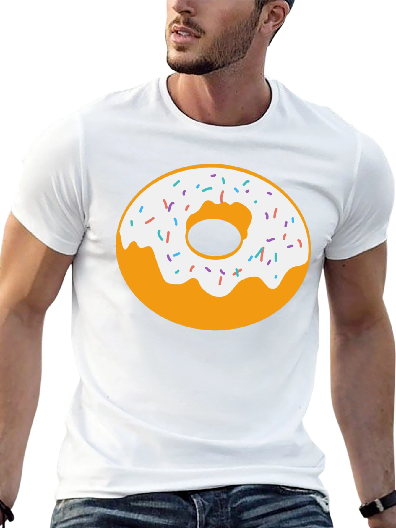 Donut Graphic Tee - Sweet Treat Shirt