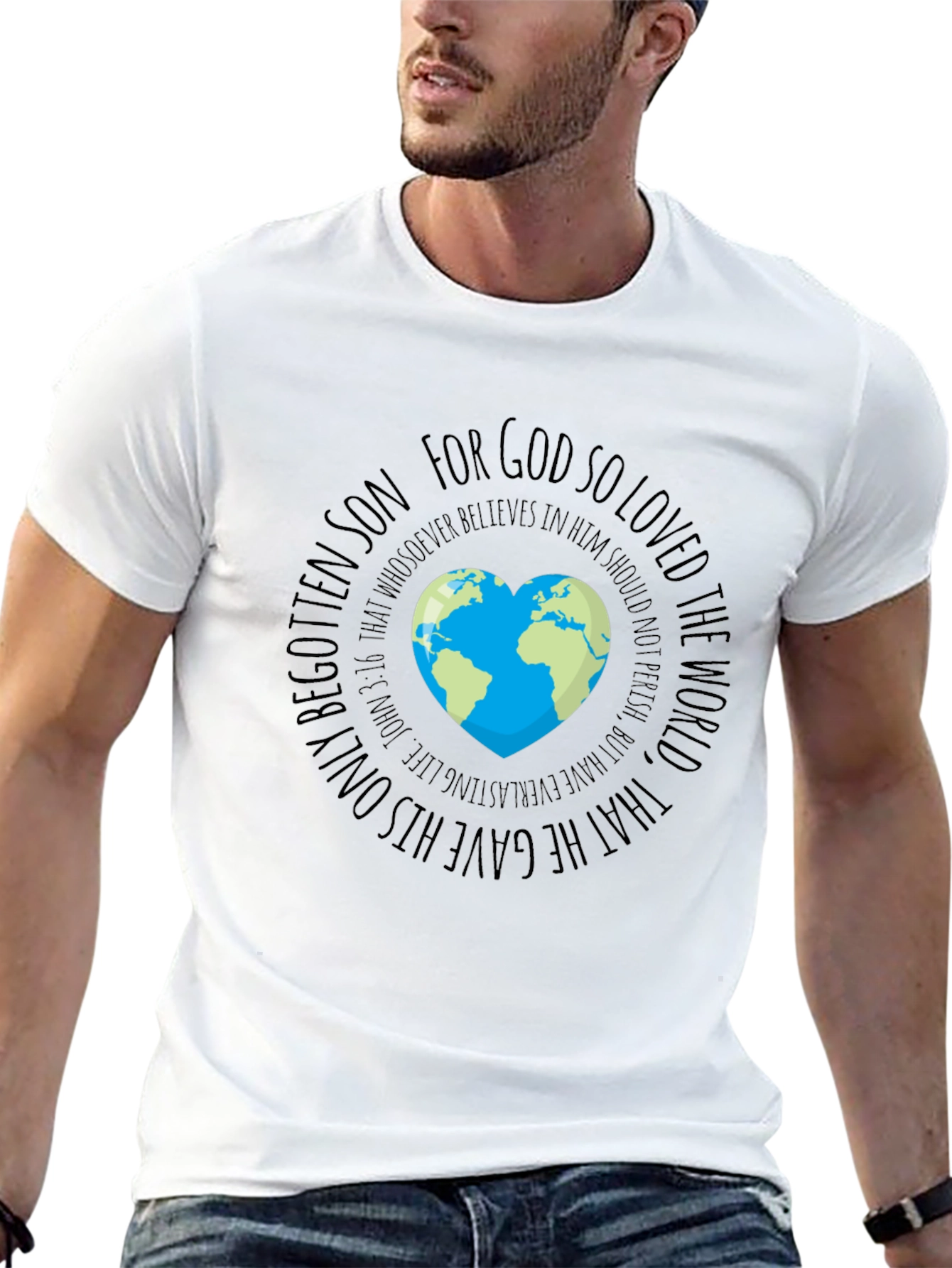 God So Loved the World Graphic T-Shirt
