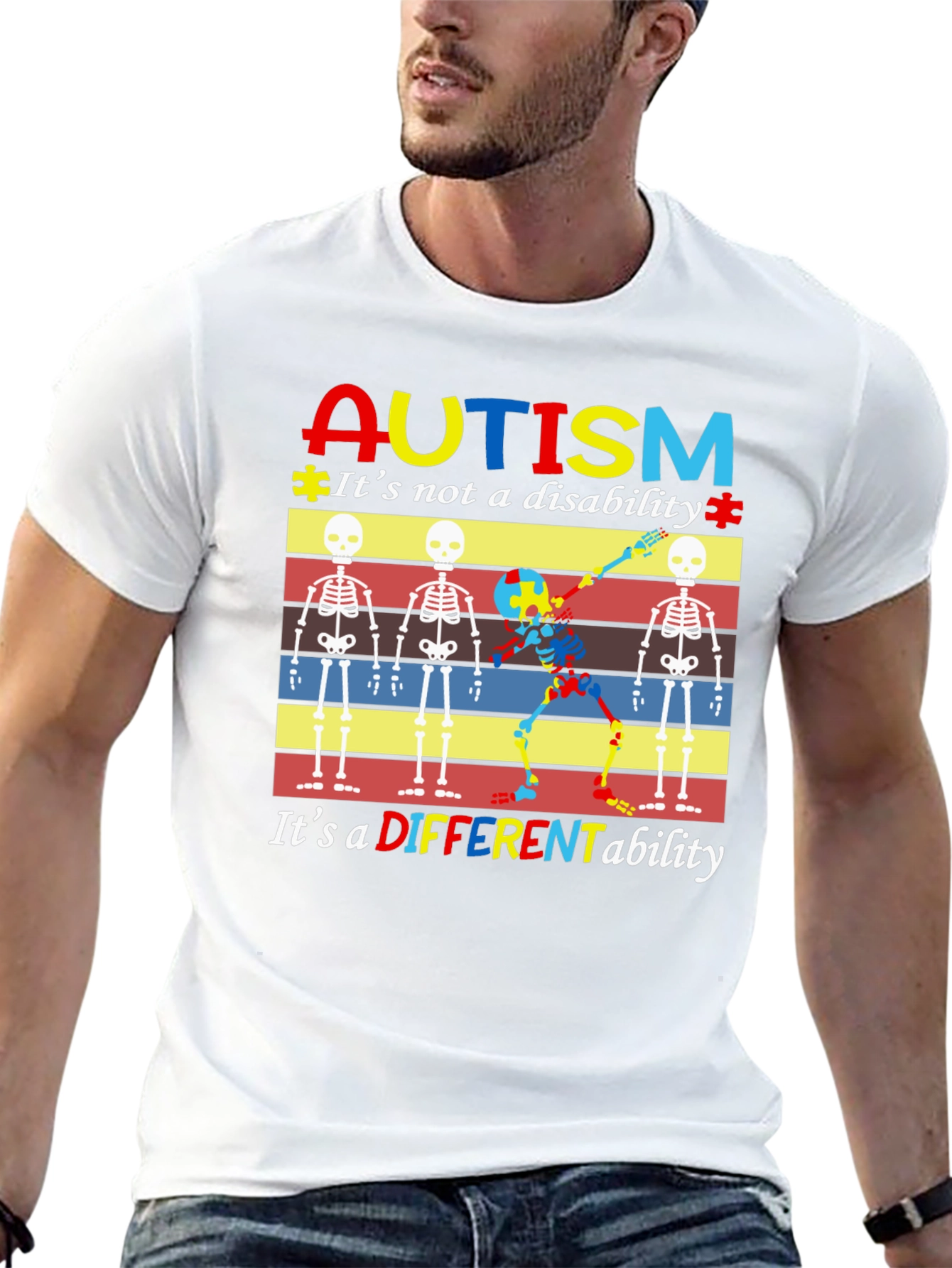 Autism Awareness T-Shirt - Different Ability