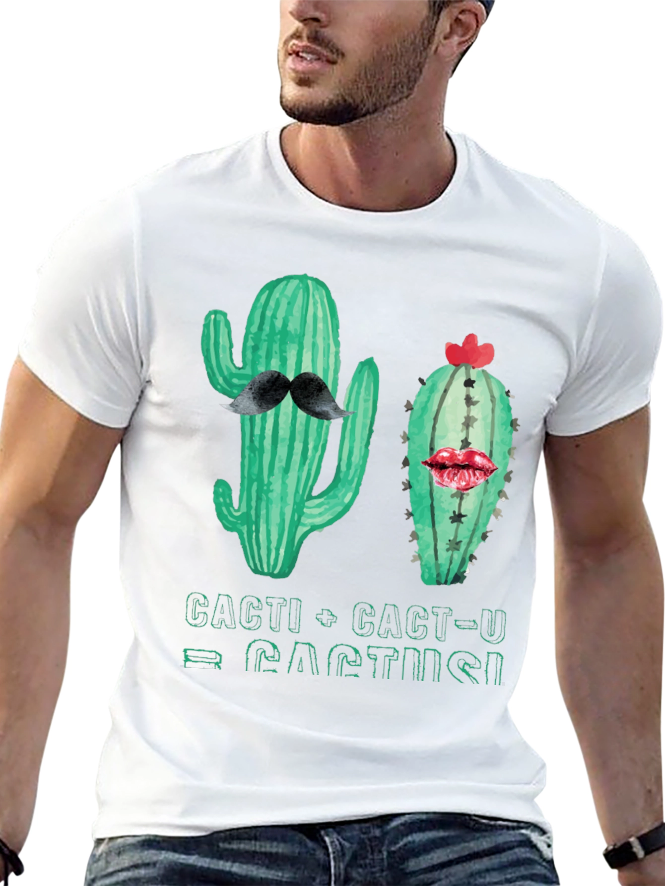Cacti-U Cactus T-Shirt - Funny Plant Lover Tee